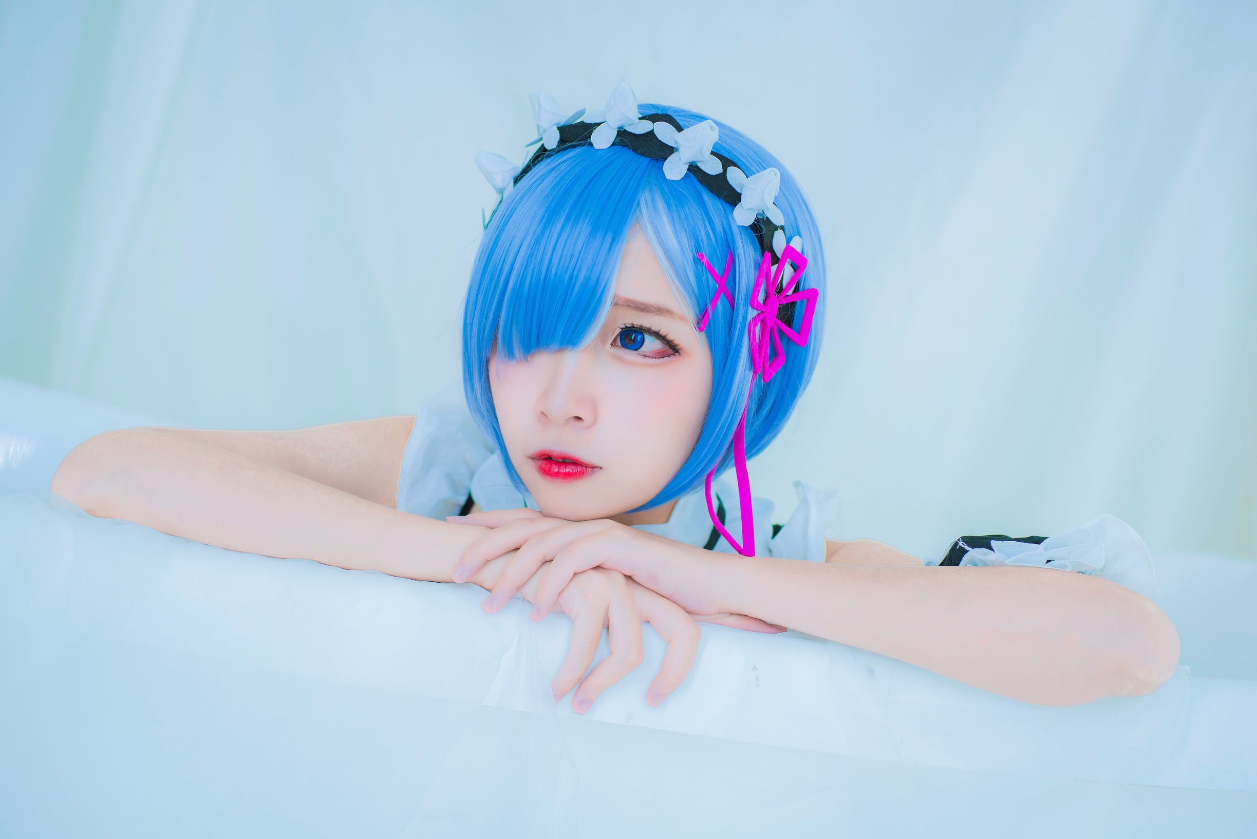 人気のコスプレイヤー エルザ ニサ レム 水着