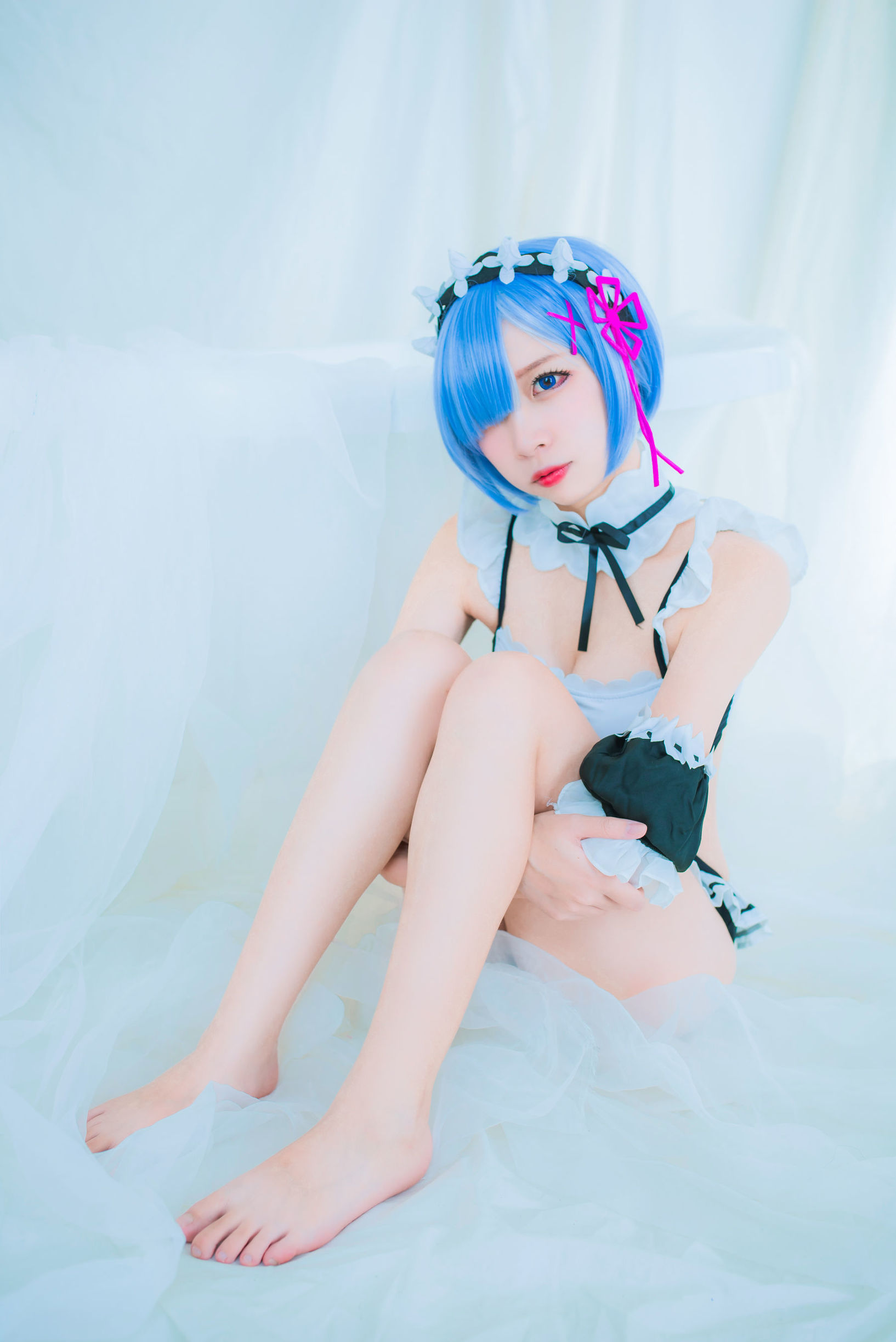 人気のコスプレイヤー エルザ ニサ レム 水着