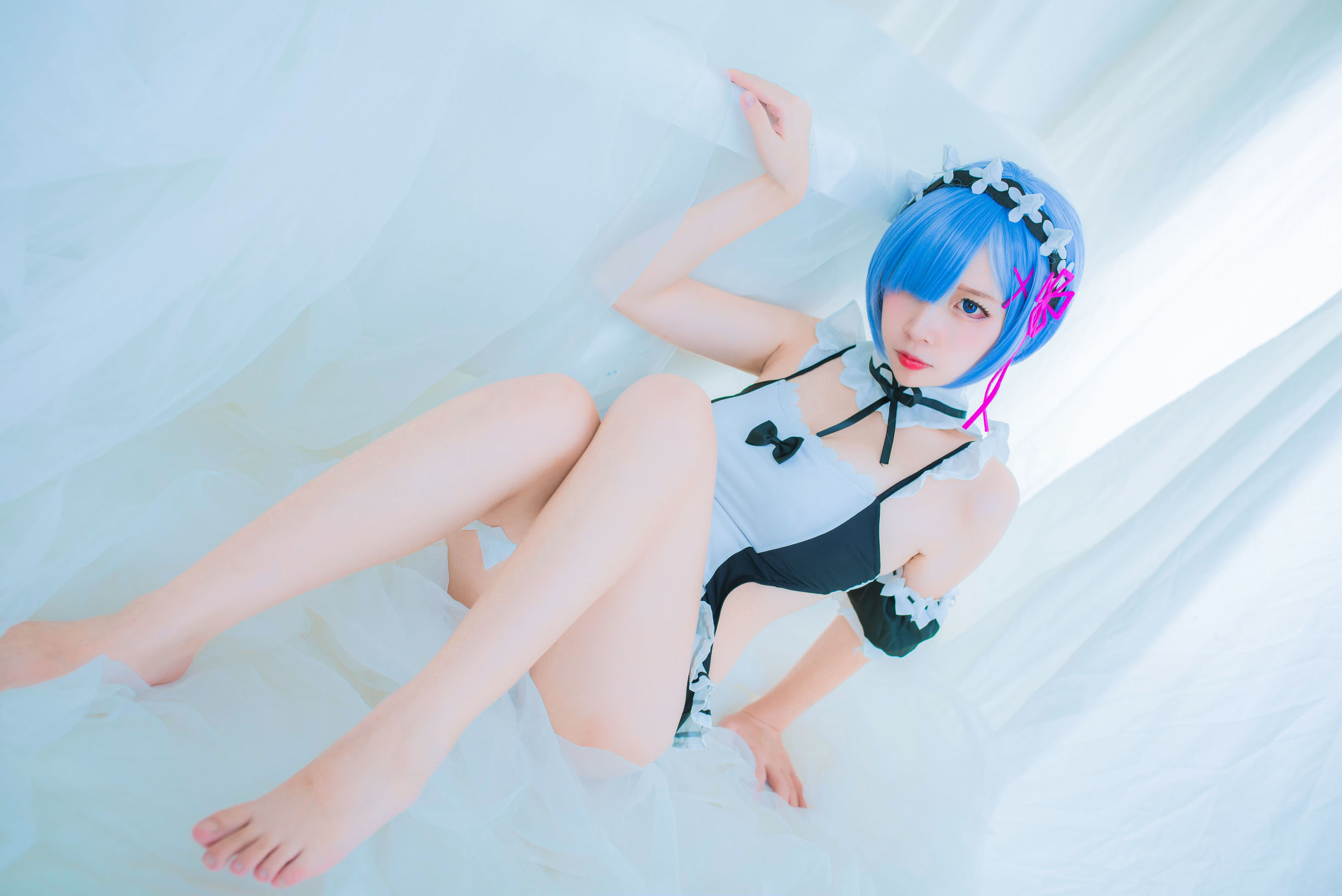 人気のコスプレイヤー エルザ ニサ レム 水着