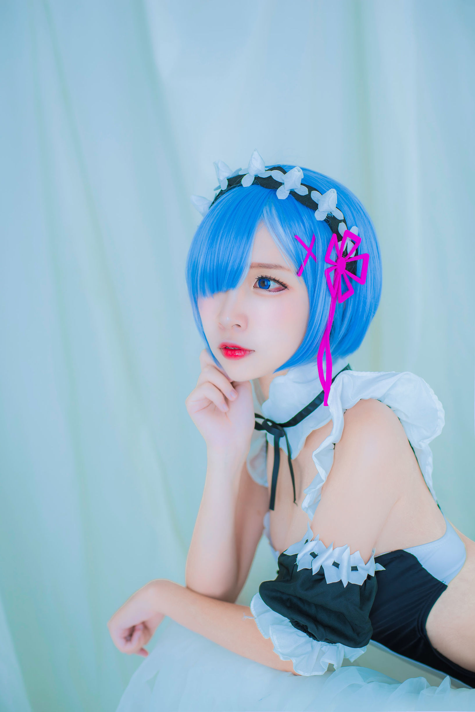 人気のコスプレイヤー エルザ ニサ レム 水着