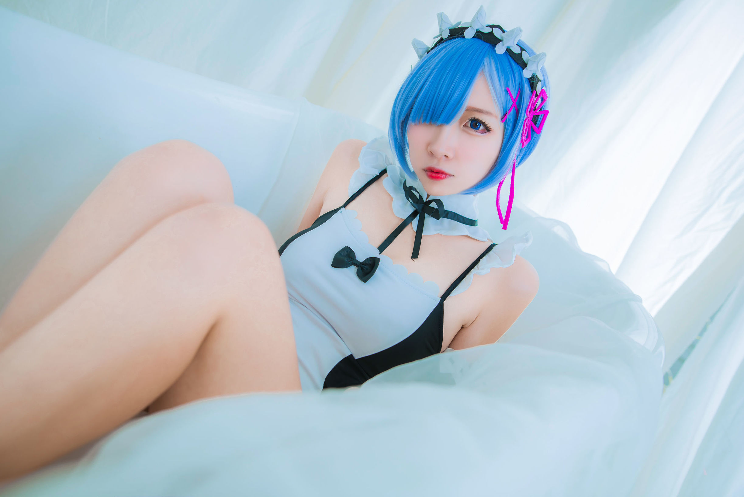 人気のコスプレイヤー エルザ ニサ レム 水着