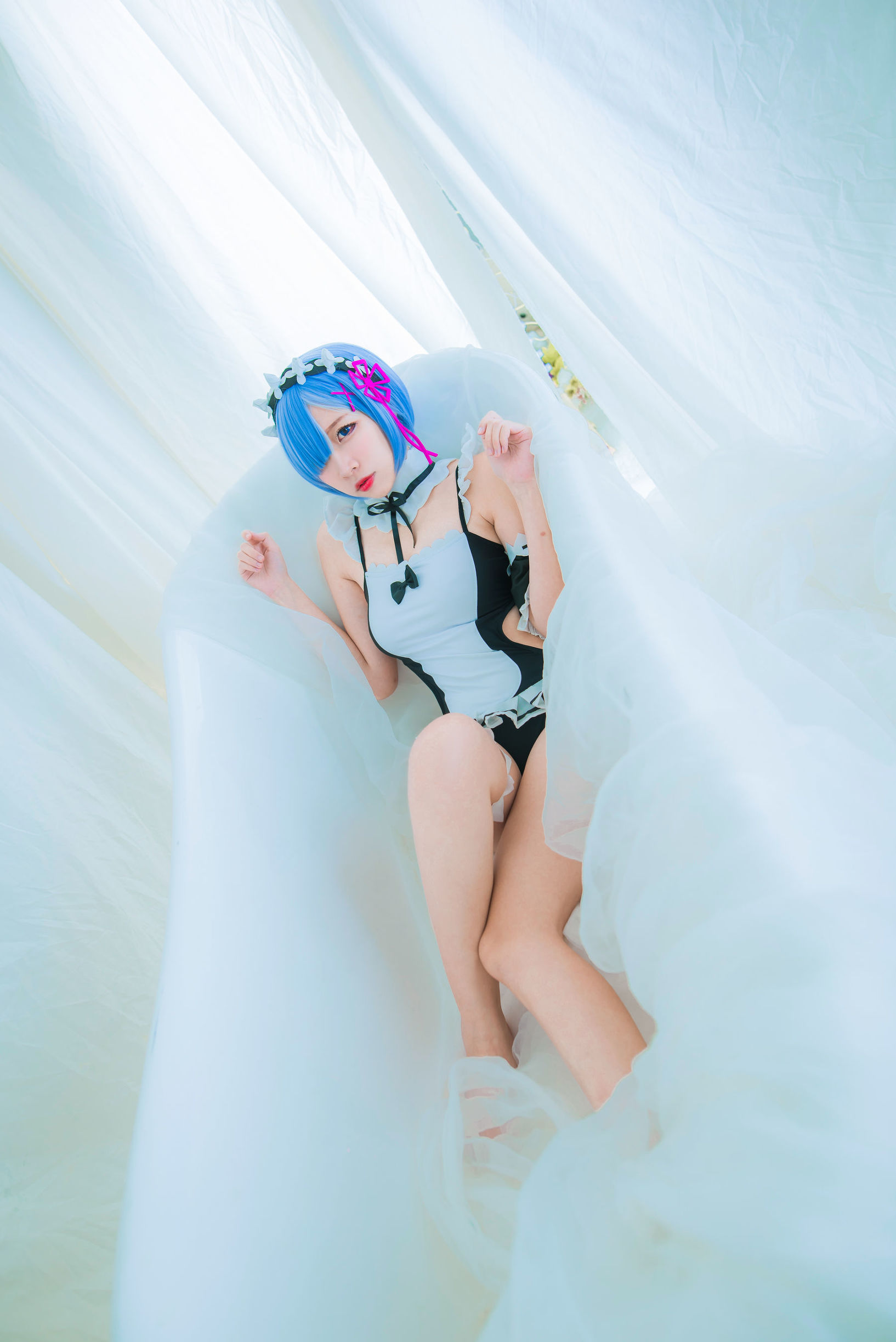 人気のコスプレイヤー エルザ ニサ レム 水着