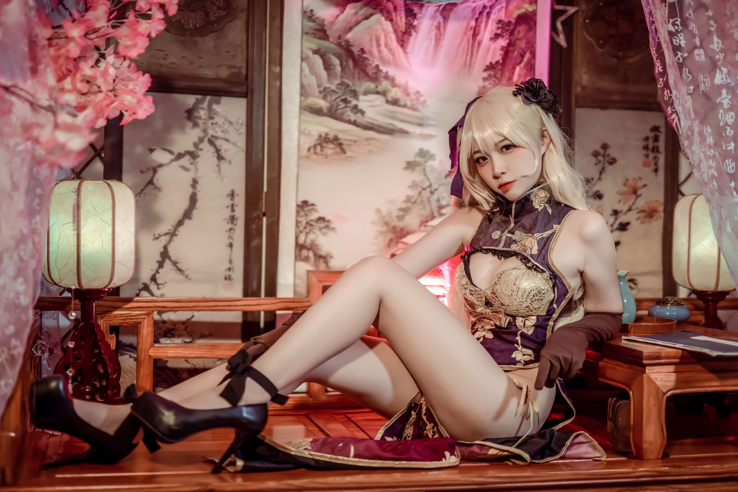 人气Coser二佐Nisa 金莲