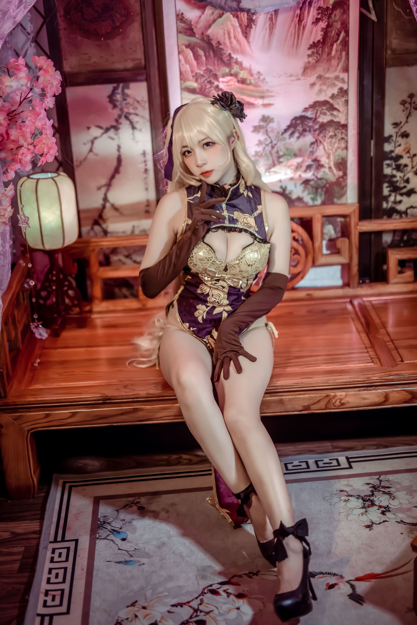 人气Coser二佐Nisa 金莲