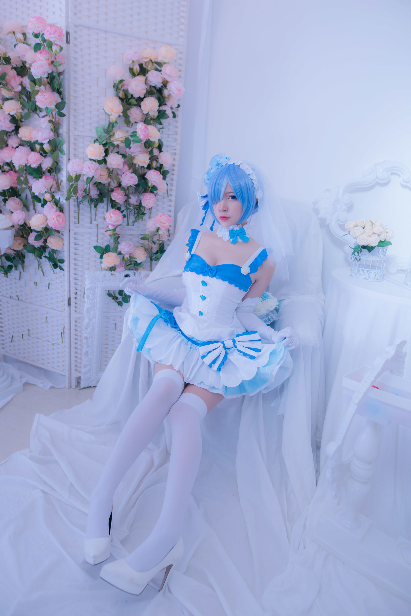 人気のコスプレイヤー エルザ・ニサ の レム花嫁