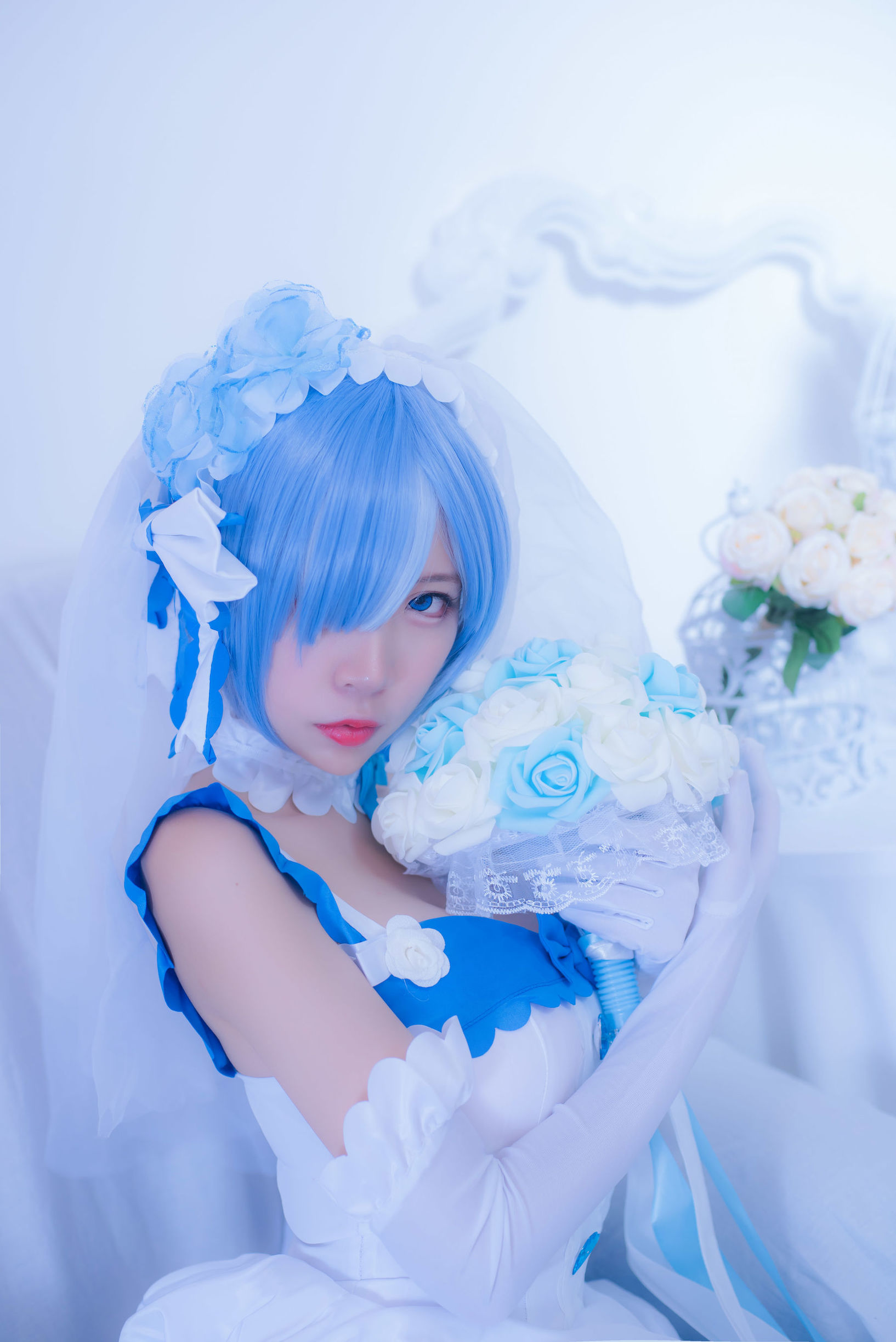 人気のコスプレイヤー エルザ・ニサ の レム花嫁