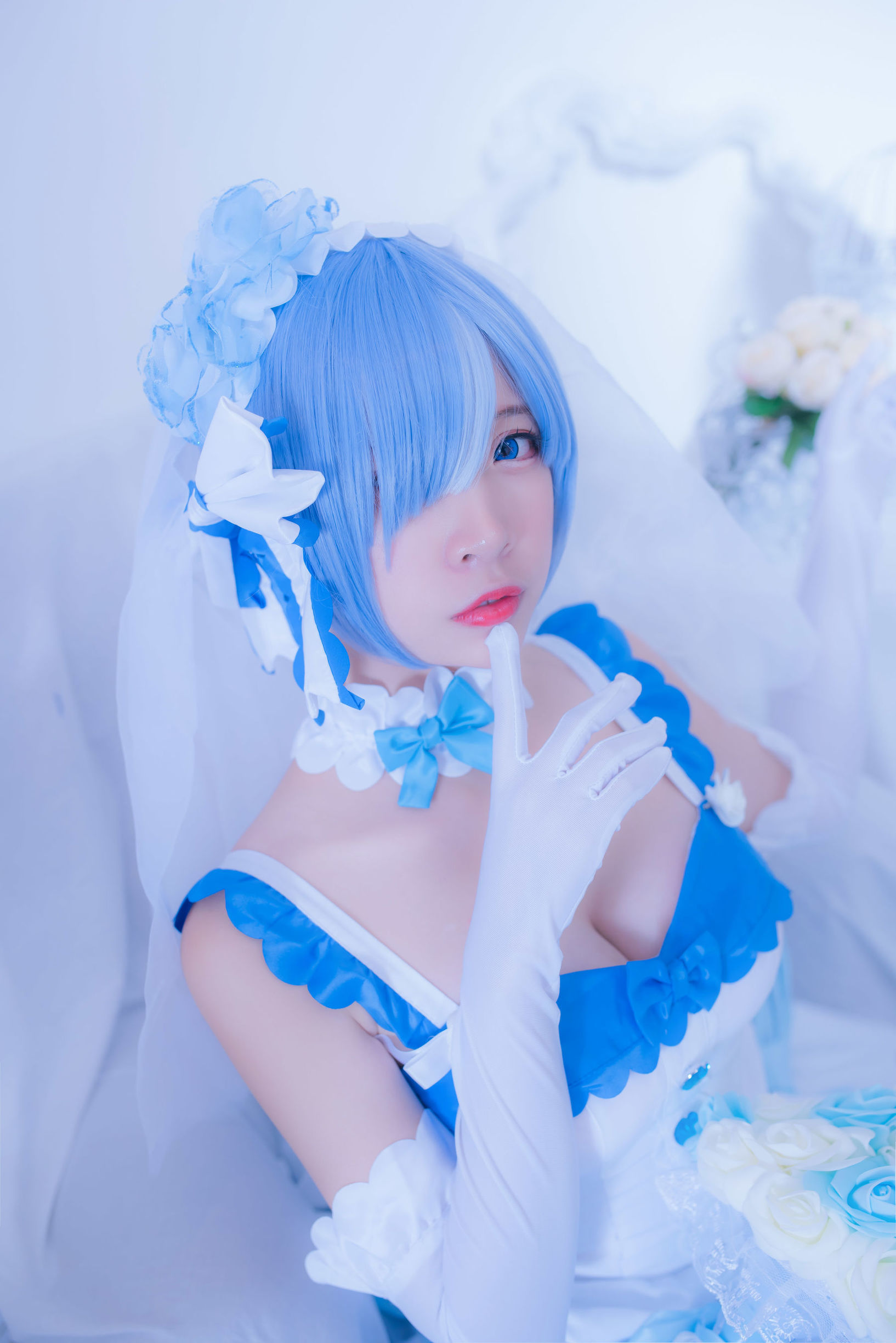 人気のコスプレイヤー エルザ・ニサ の レム花嫁