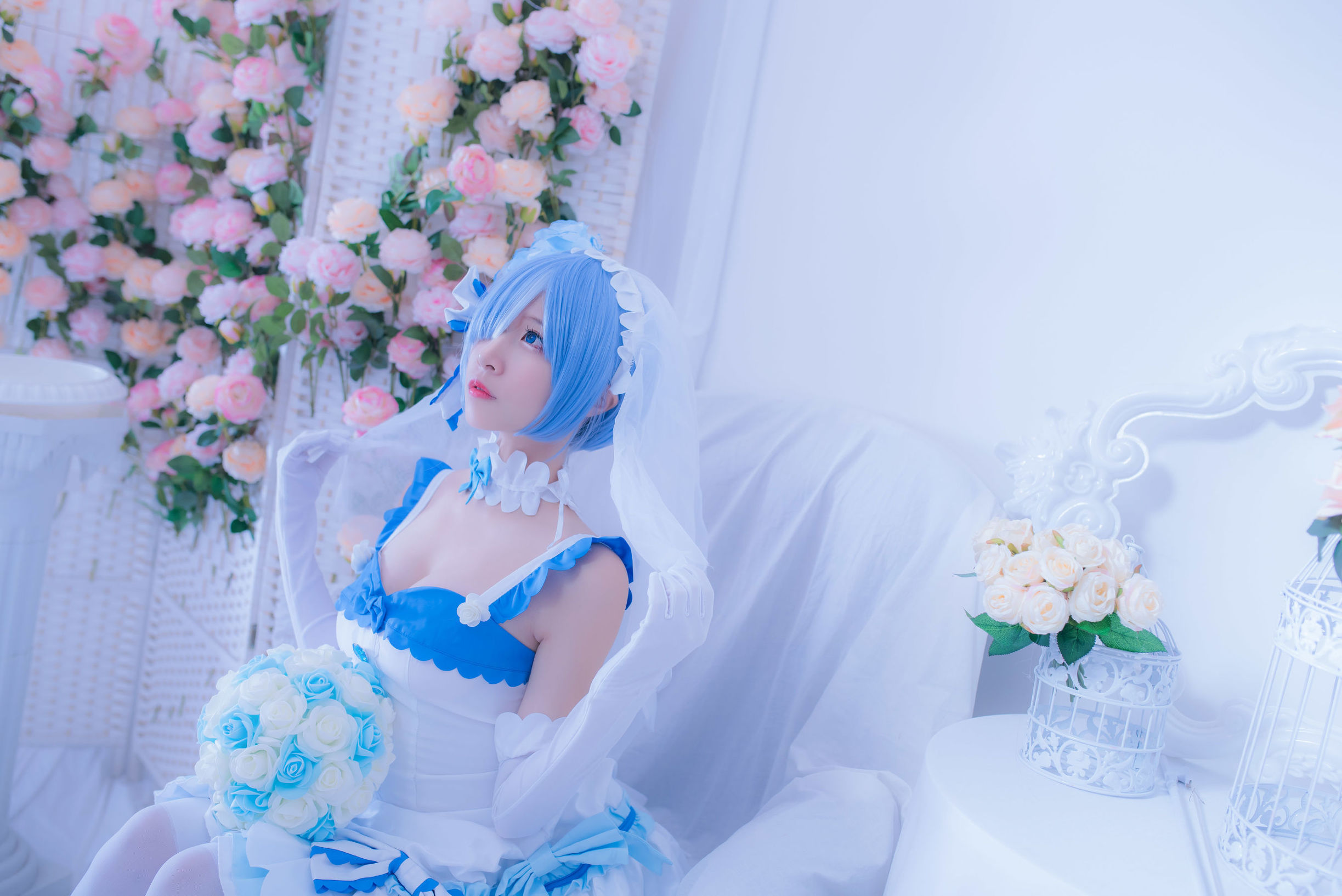 人気のコスプレイヤー エルザ・ニサ の レム花嫁