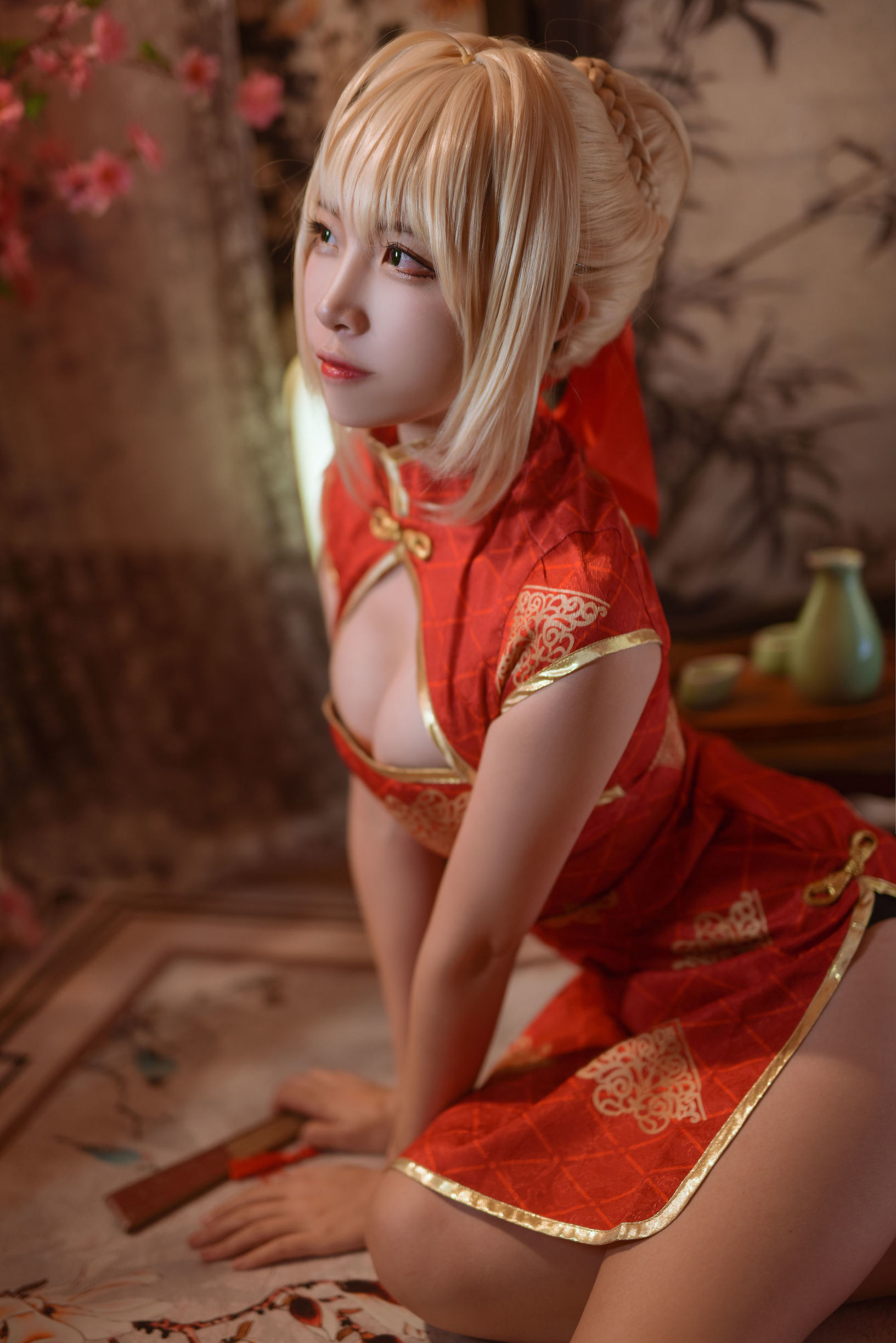 Coser nổi tiếng Erza Nisa Fate Nero kì bào