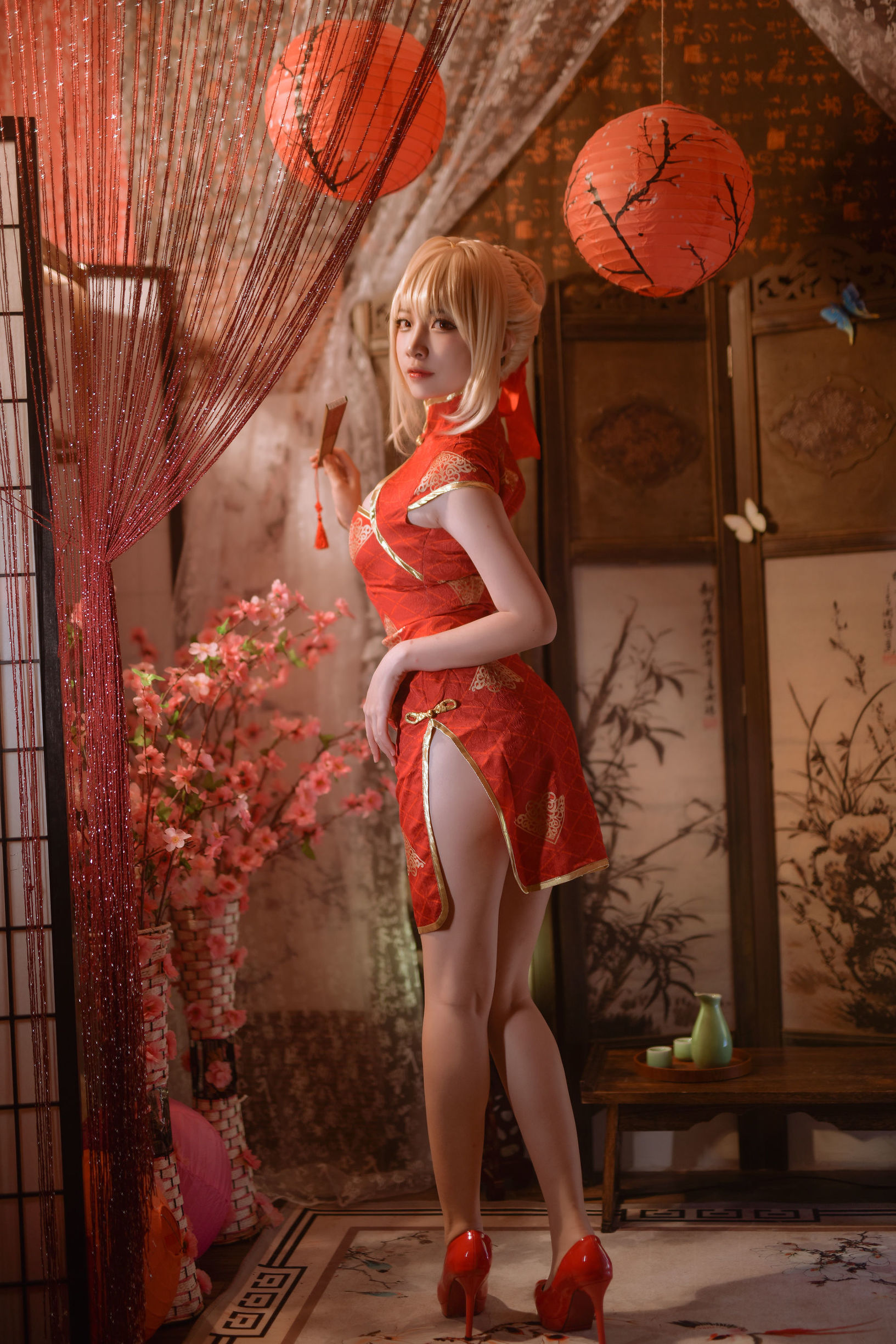Coser nổi tiếng Erza Nisa Fate Nero kì bào