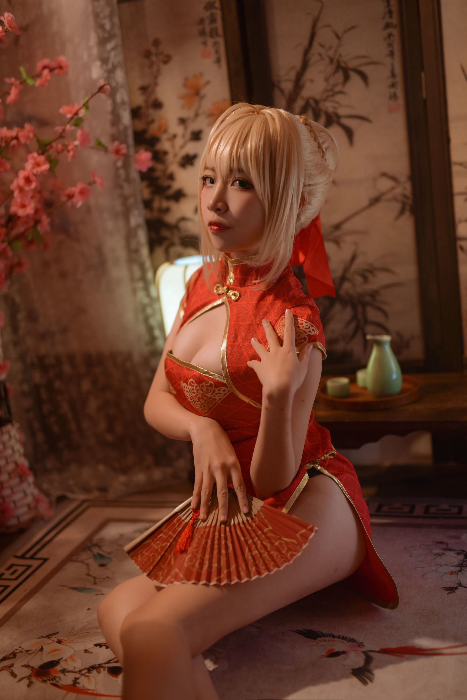 Coser nổi tiếng Erza Nisa Fate Nero kì bào