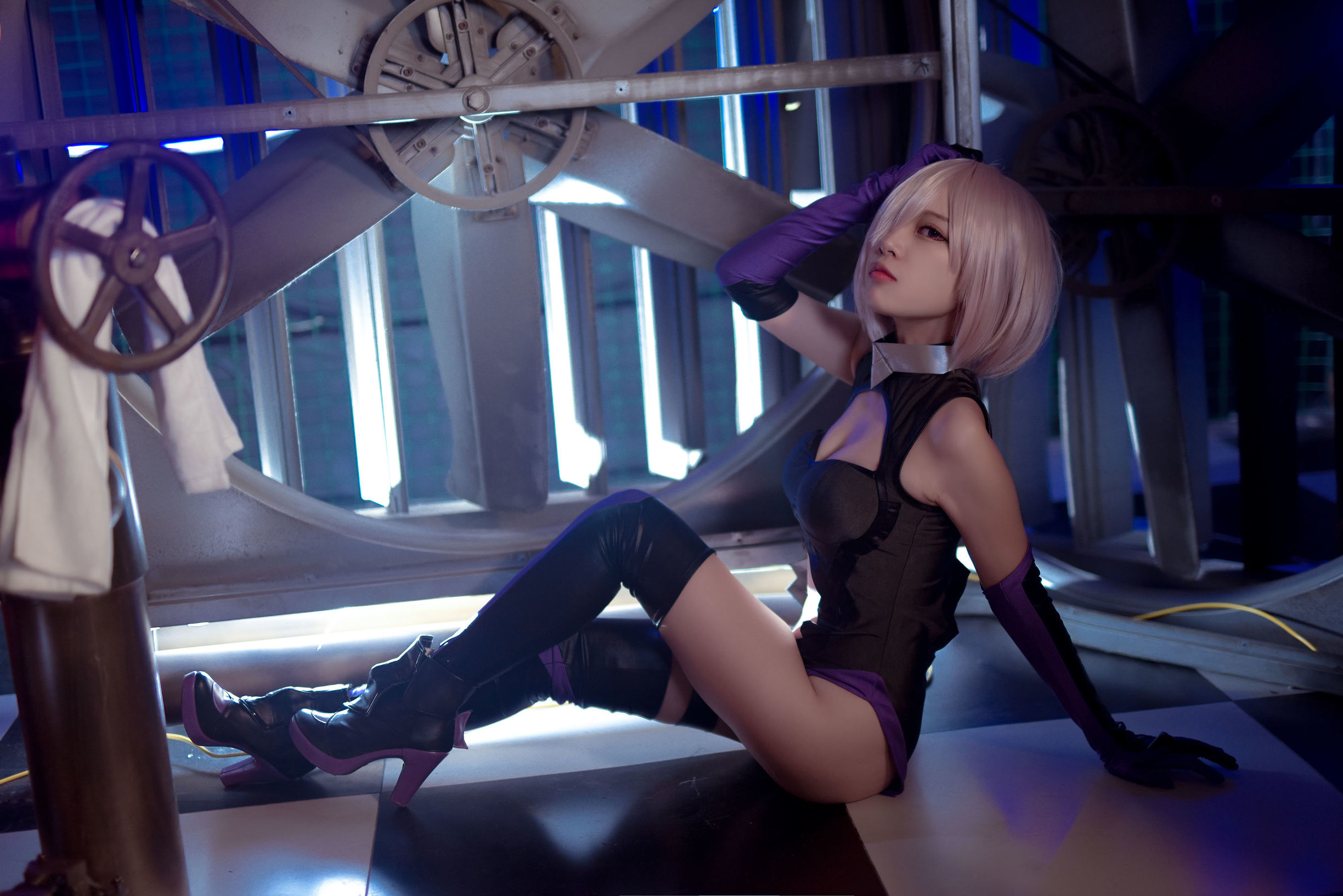 Coser nổi tiếng Erza Nisa Fate Mashu huấn luyện cá nhân