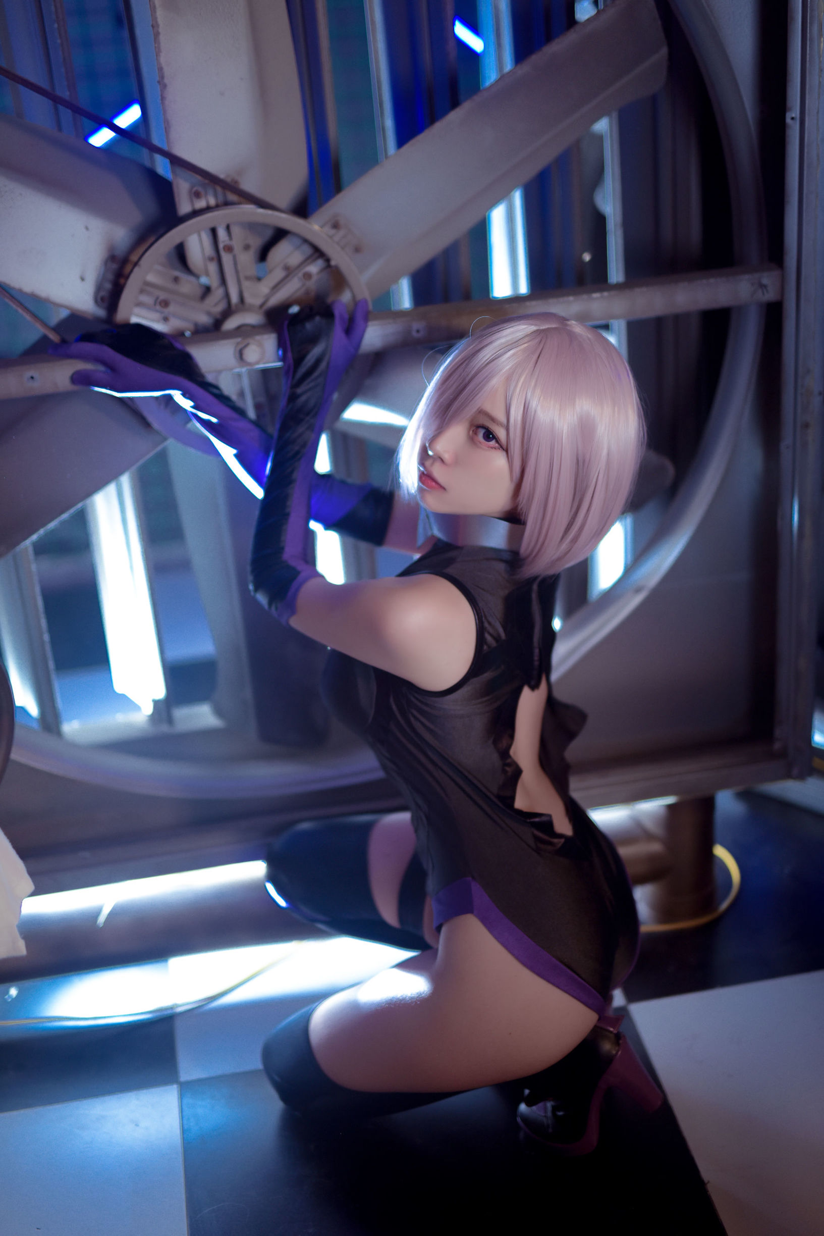 Coser nổi tiếng Erza Nisa Fate Mashu huấn luyện cá nhân
