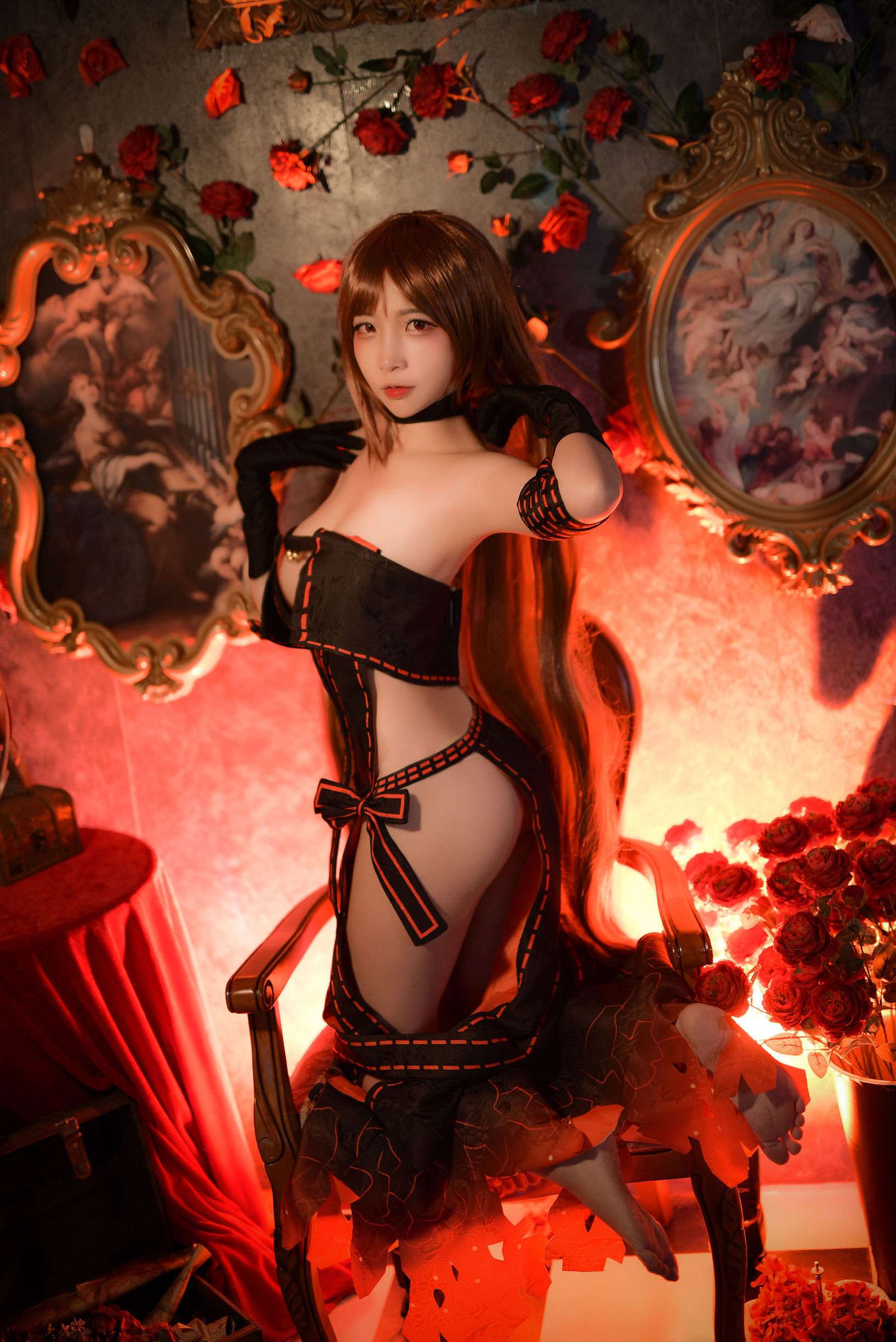 人気のコスプレイヤー 二佐Nisa Fate 虞美人
