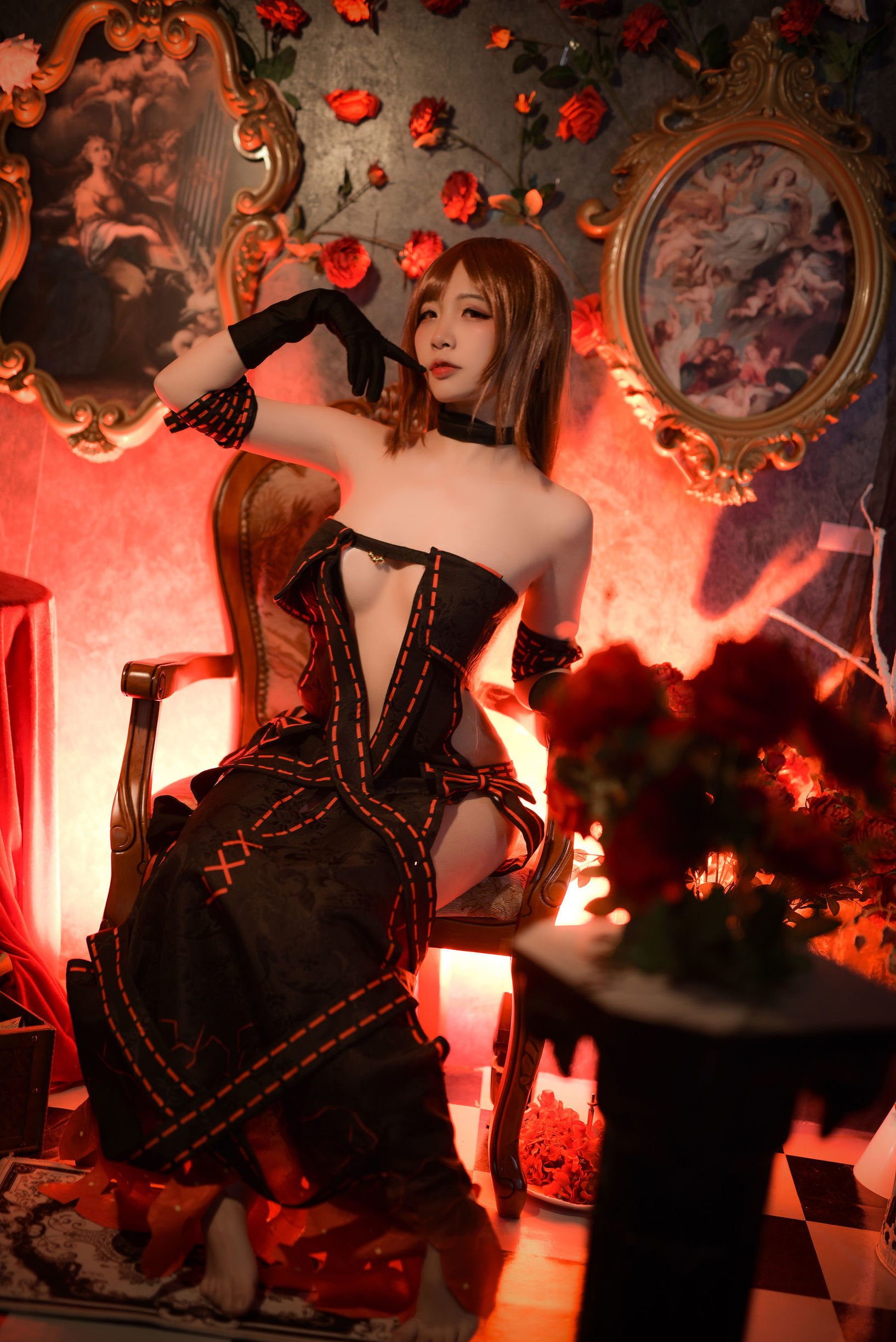 人気のコスプレイヤー 二佐Nisa Fate 虞美人