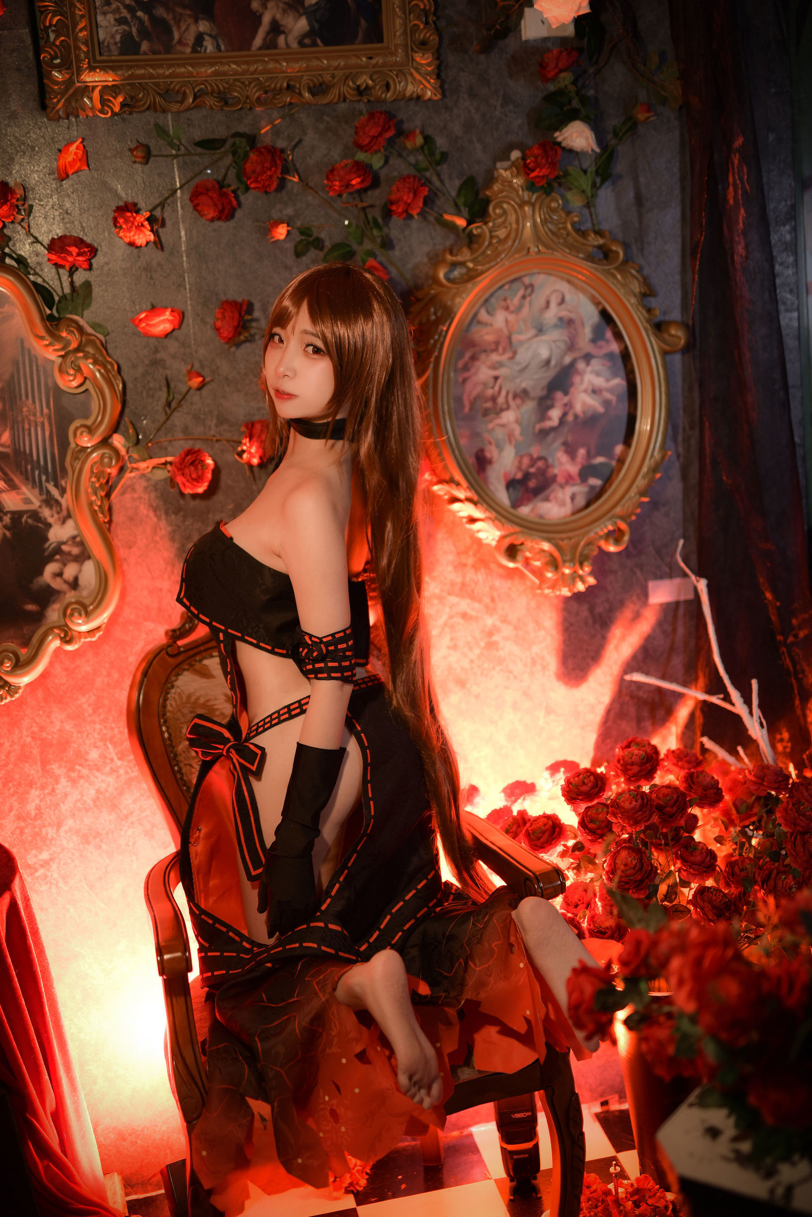 人気のコスプレイヤー 二佐Nisa Fate 虞美人