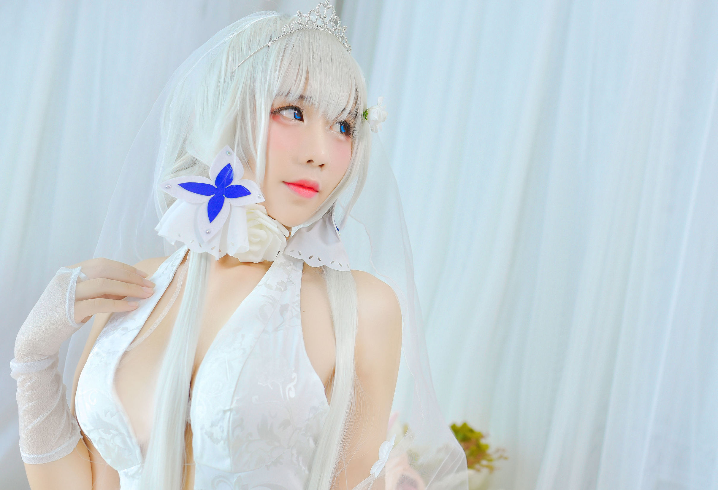动漫博主九曲Jean 婚纱