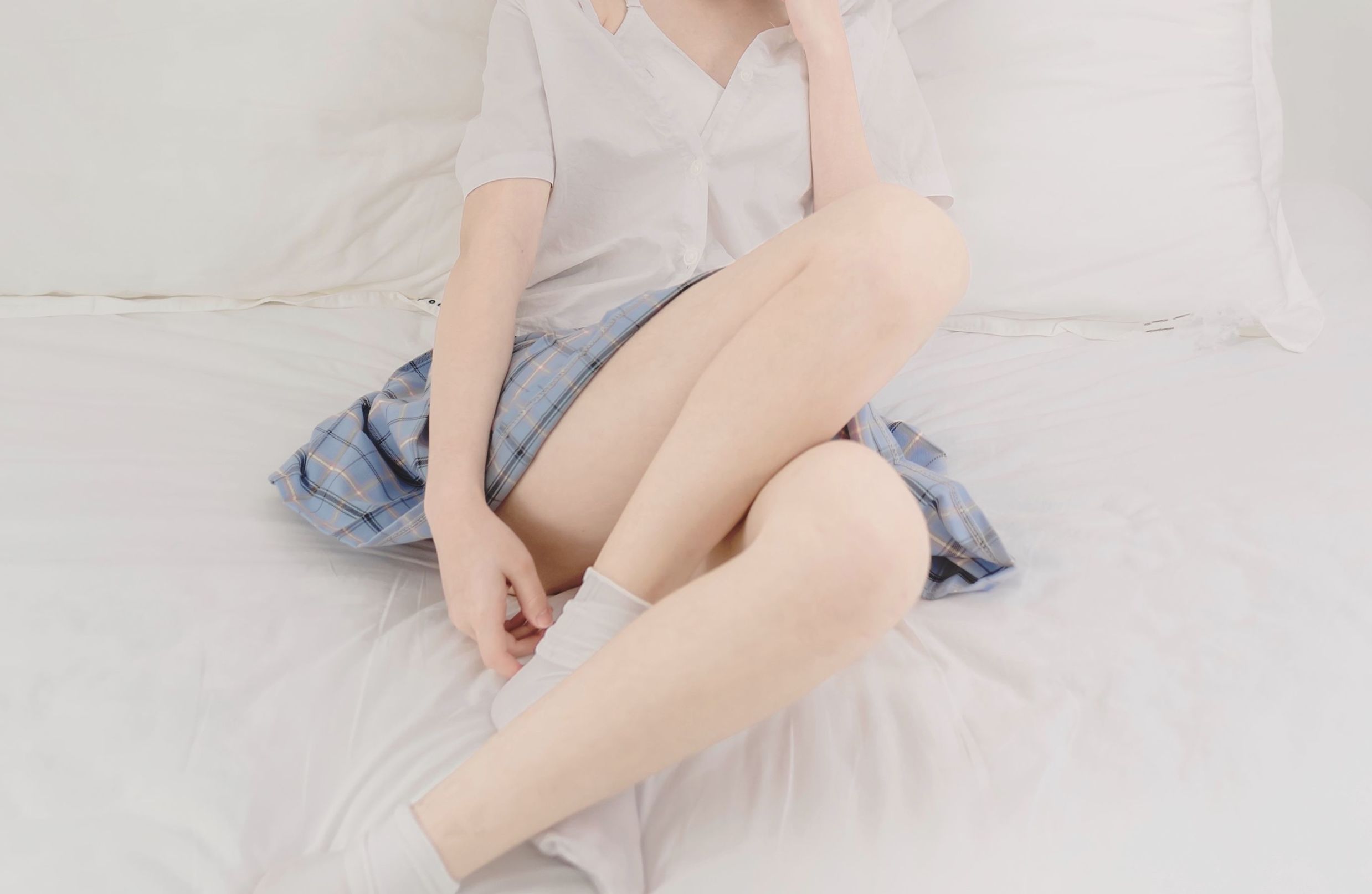 动漫博主南桃Momoko 绫波丽制服
