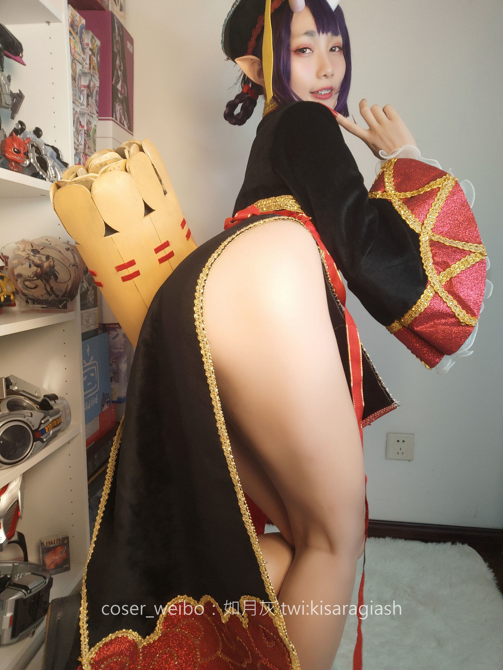 動漫博主如月灰 酒吞僵尸