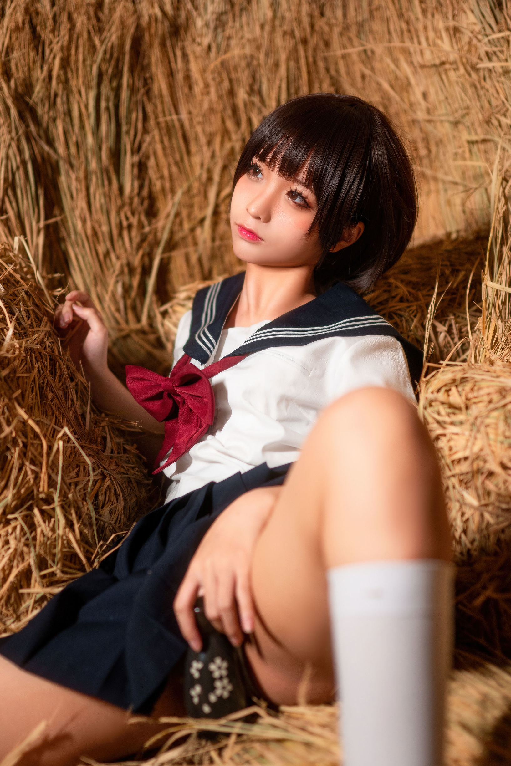 บล็อกเกอร์อนิเมะ ชุนโมโม่ หญิงสาวในฟางข้าว