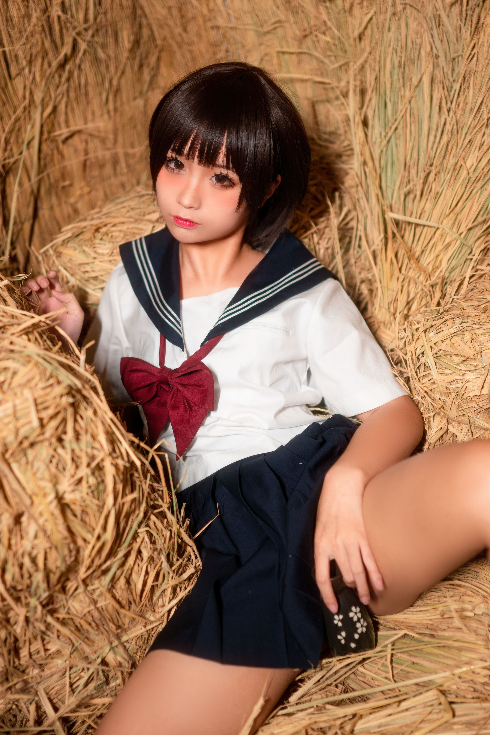 บล็อกเกอร์อนิเมะ ชุนโมโม่ หญิงสาวในฟางข้าว