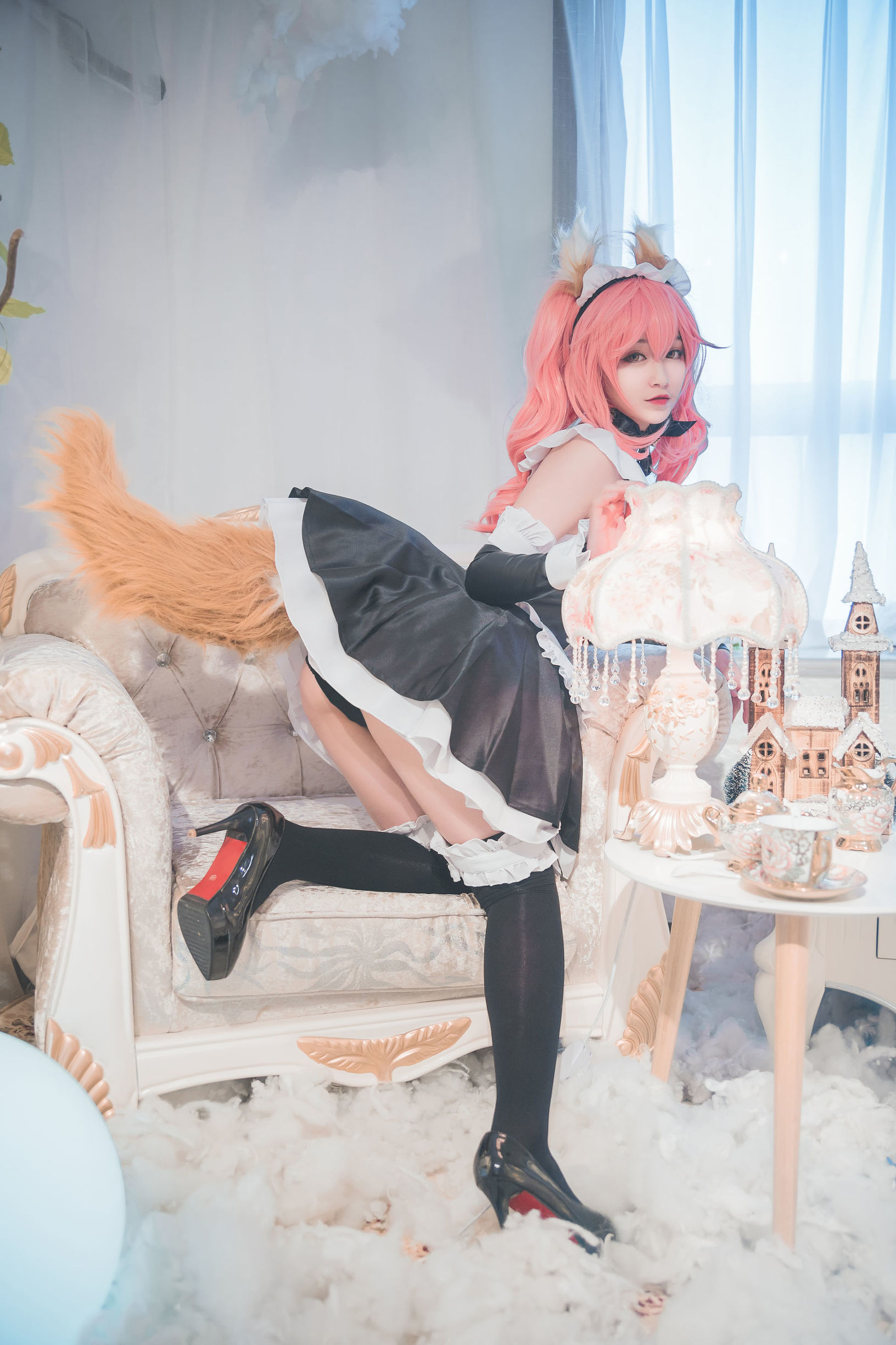 Anime Blogger Teppanyaki Ghost Dance W Tamamo-no-Mae Maid