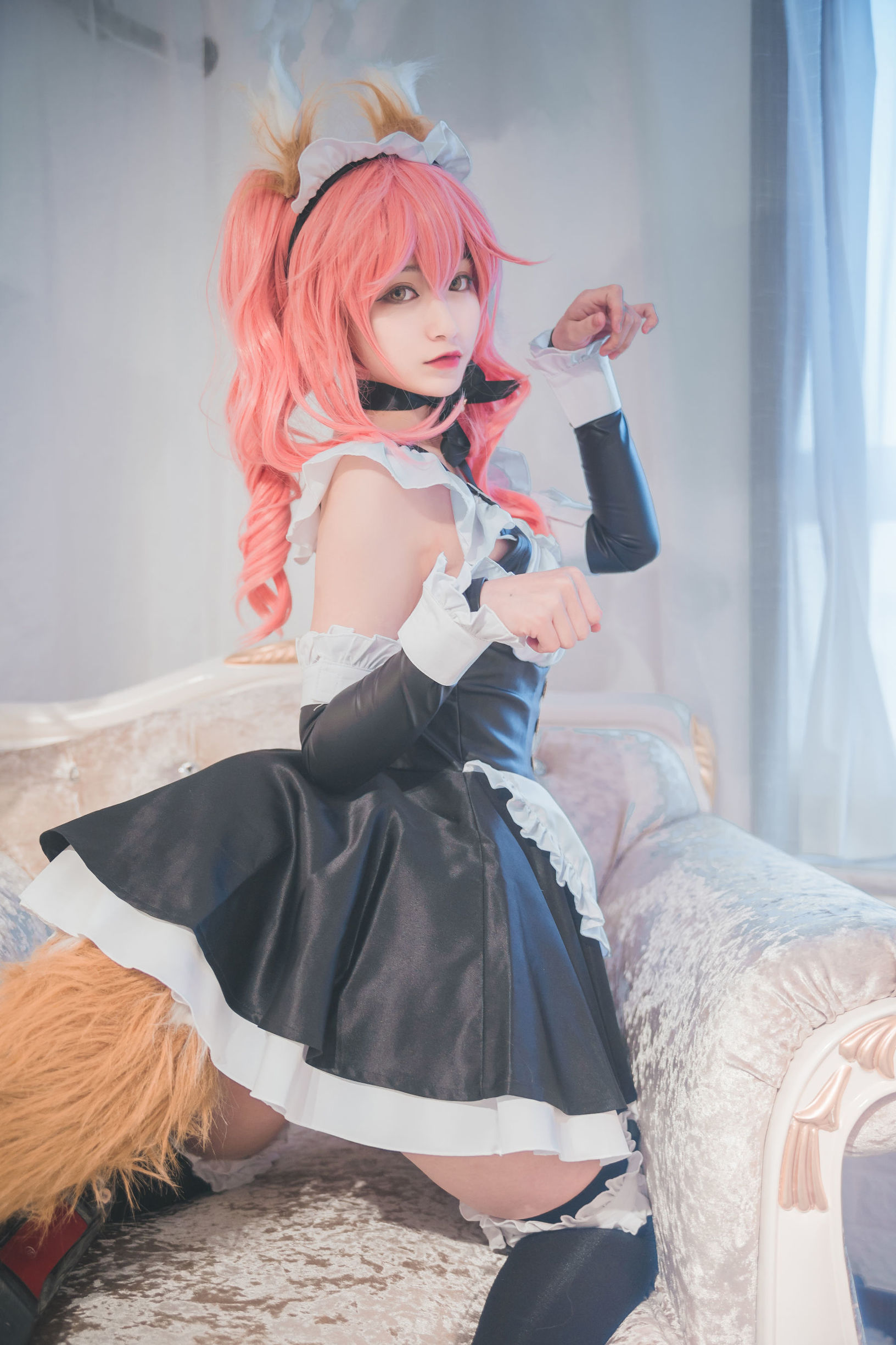 Anime Blogger Teppanyaki Ghost Dance W Tamamo-no-Mae Maid