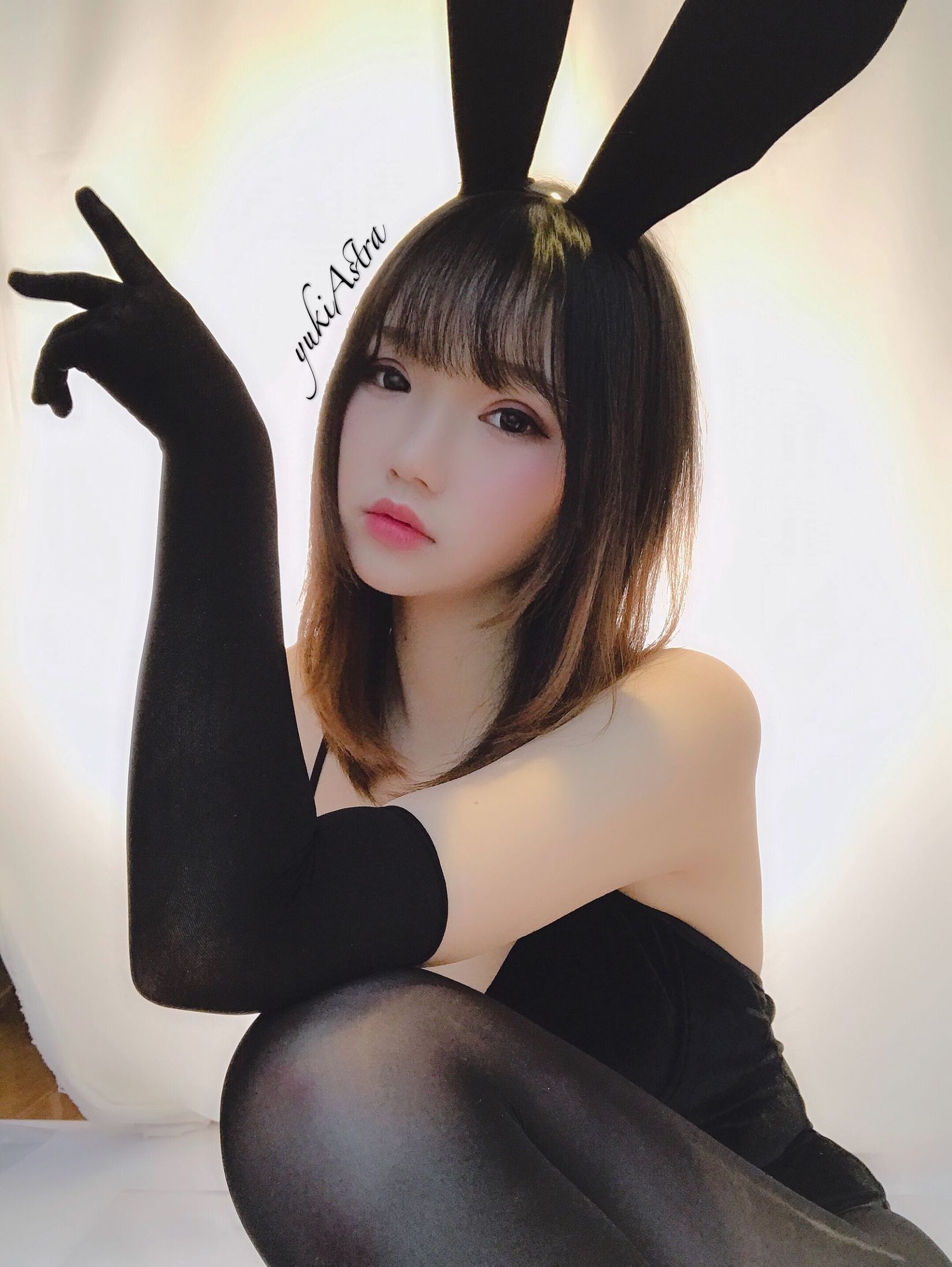 Anime blogger Xue Qing Astra Bunny Girl