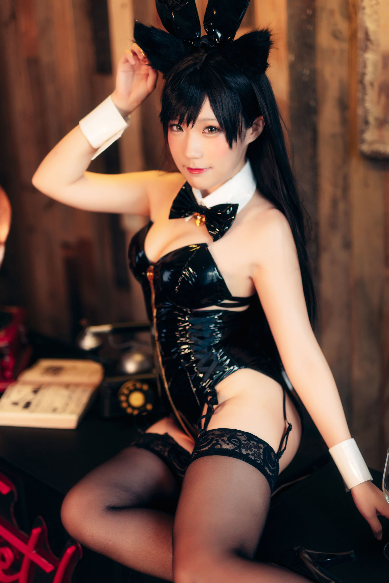 Anime Blogger Mime Mimi Azur Lane Atago Bunny Ver
