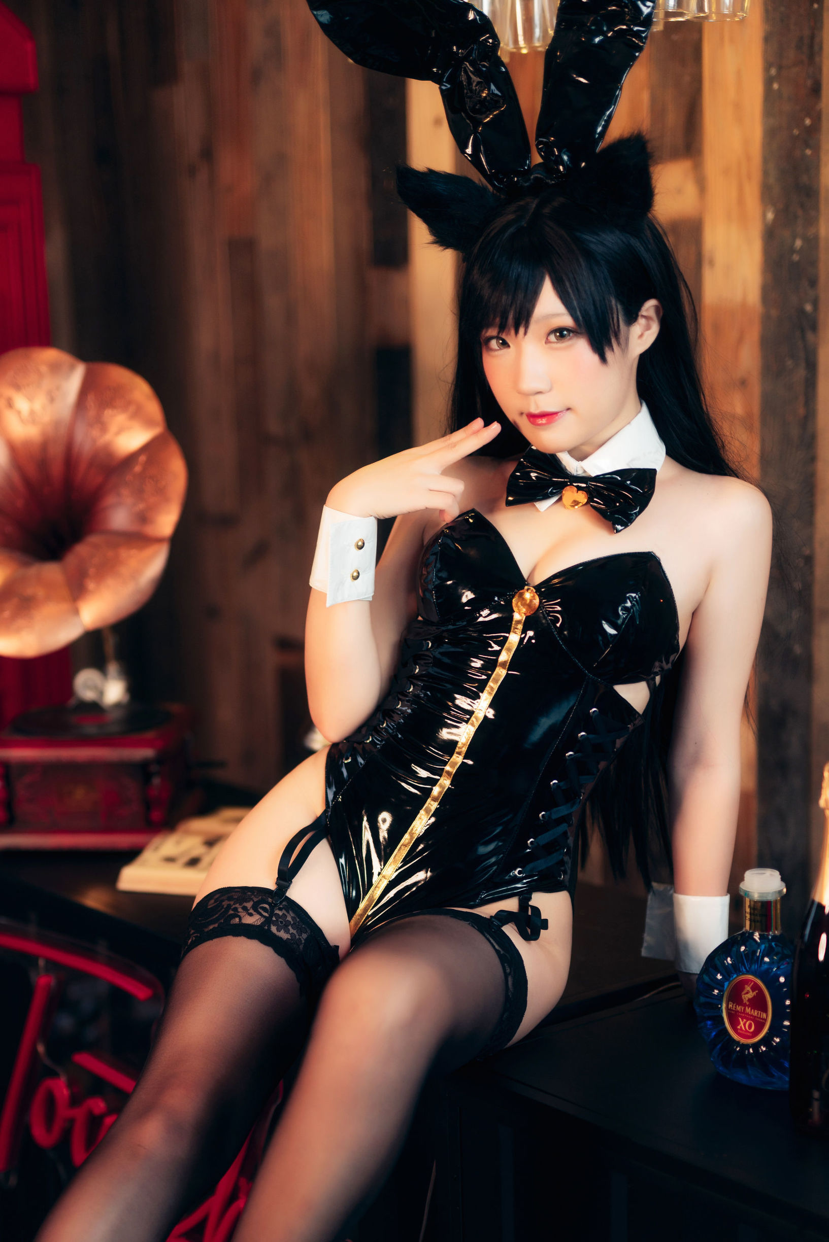 Anime Blogger Mime Mimi Azur Lane Atago Bunny Ver