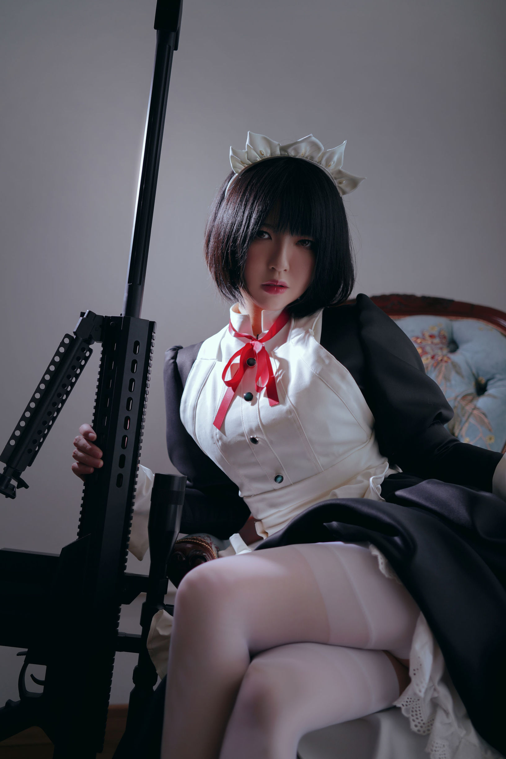 半半子 嫌パン Maid 制服诱惑 Cosplay