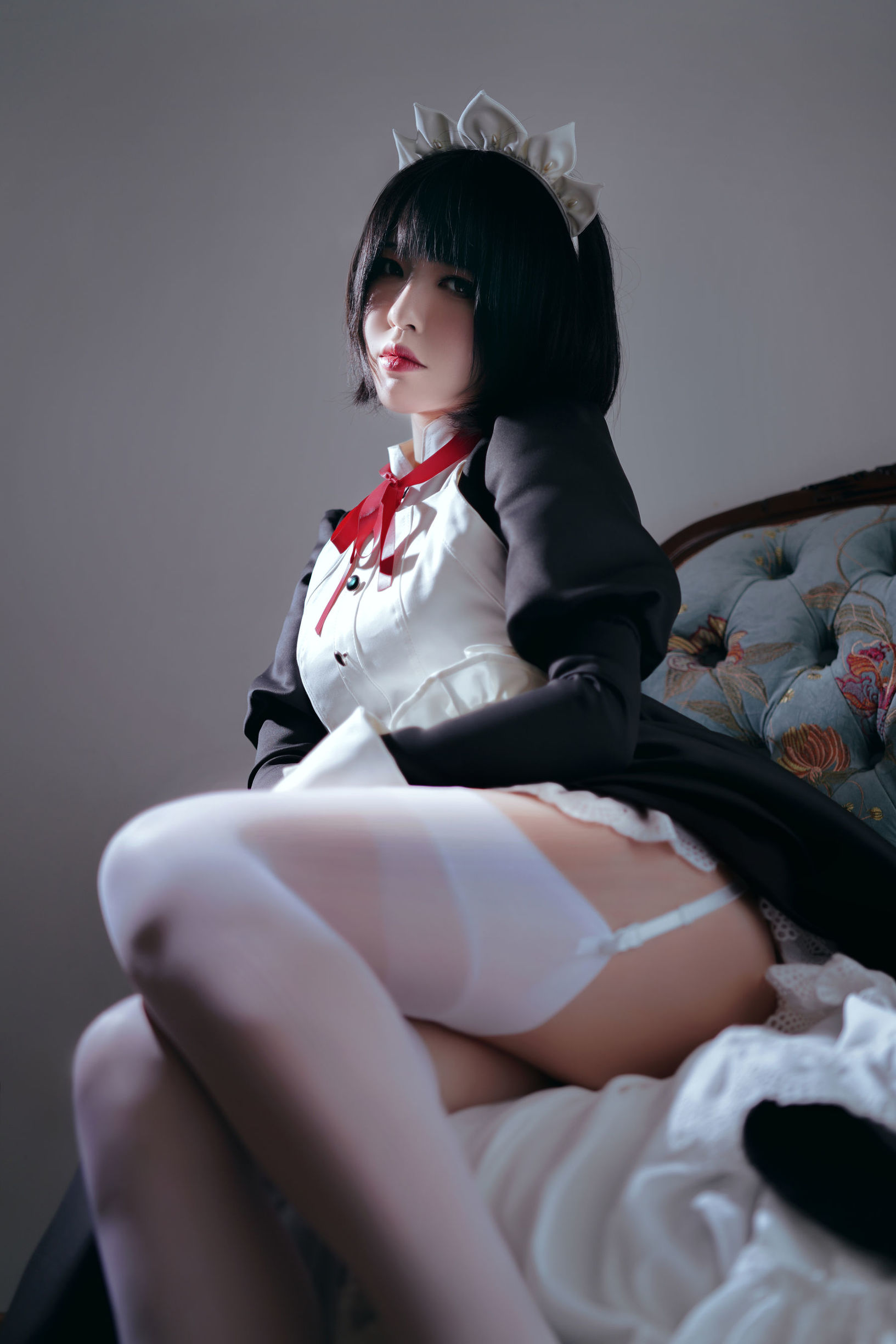 Ban Ban Zi 켄판 메이드 유니폼 코스프레