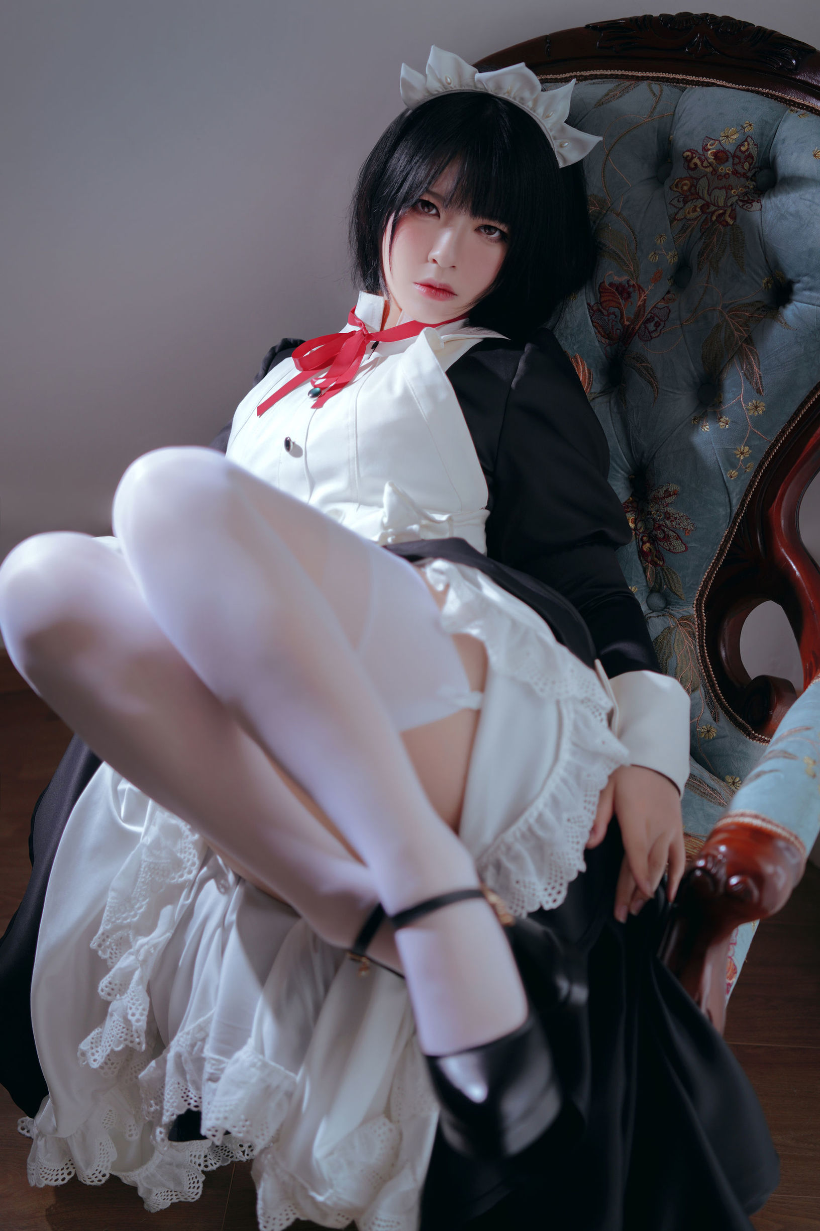 Ban Ban Zi 켄판 메이드 유니폼 코스프레