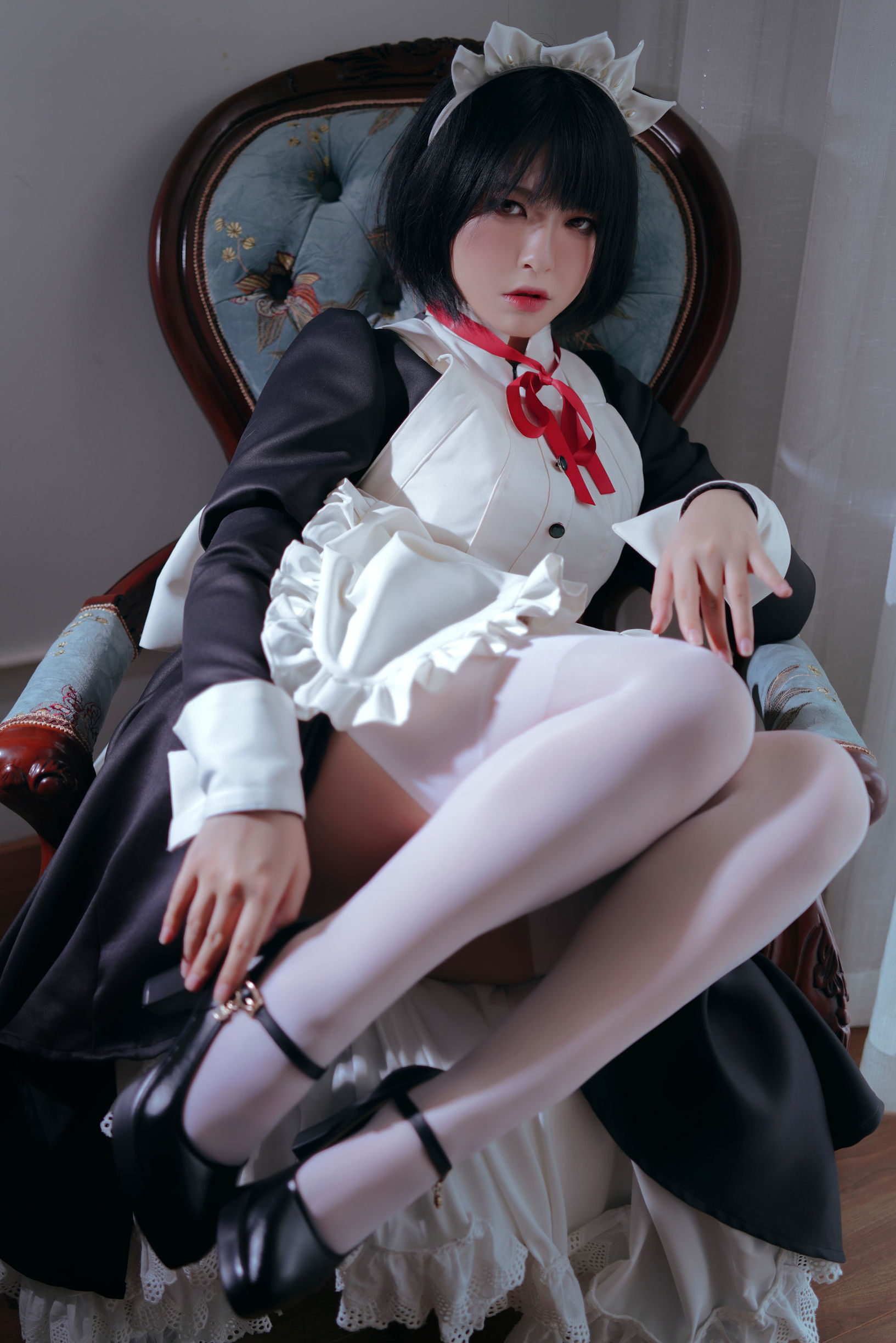 Ban Ban Zi 켄판 메이드 유니폼 코스프레