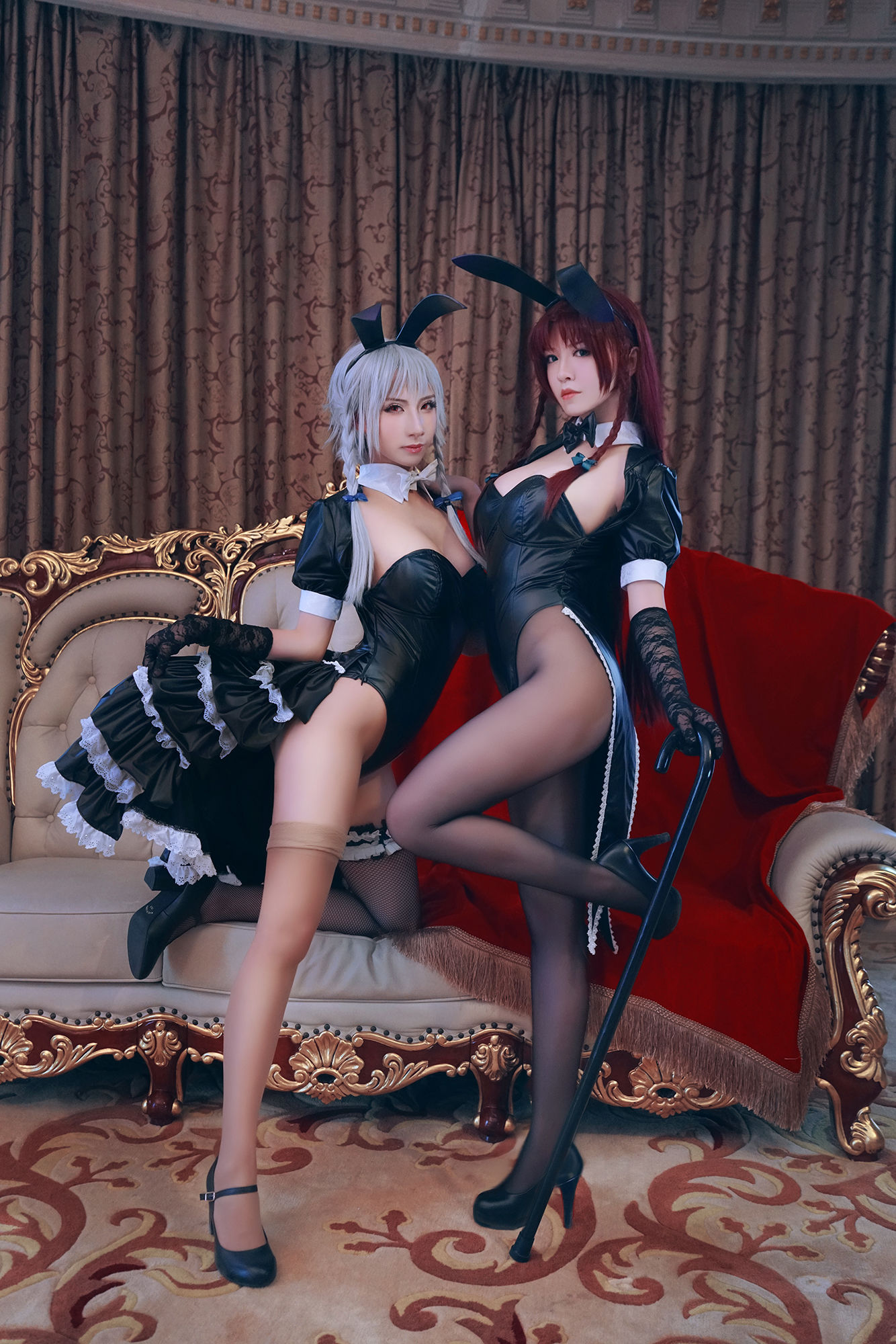半半子 & 索索ソフィア 東方幻想郷のバニーガール