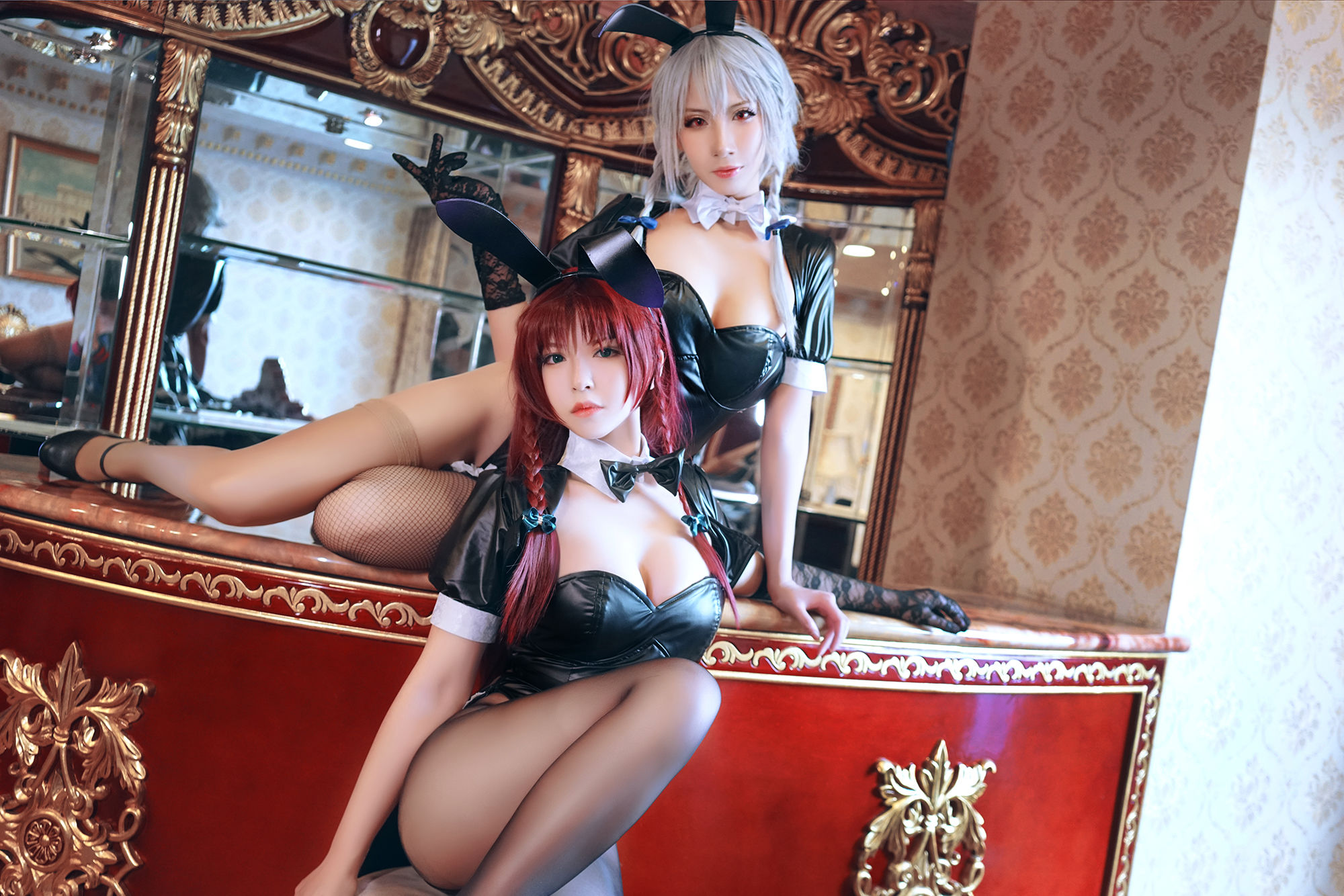 半半子 & 索索ソフィア 東方幻想郷のバニーガール