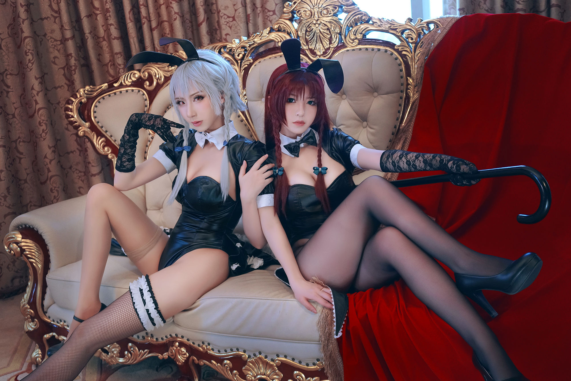 半半子 & 索索ソフィア 東方幻想郷のバニーガール