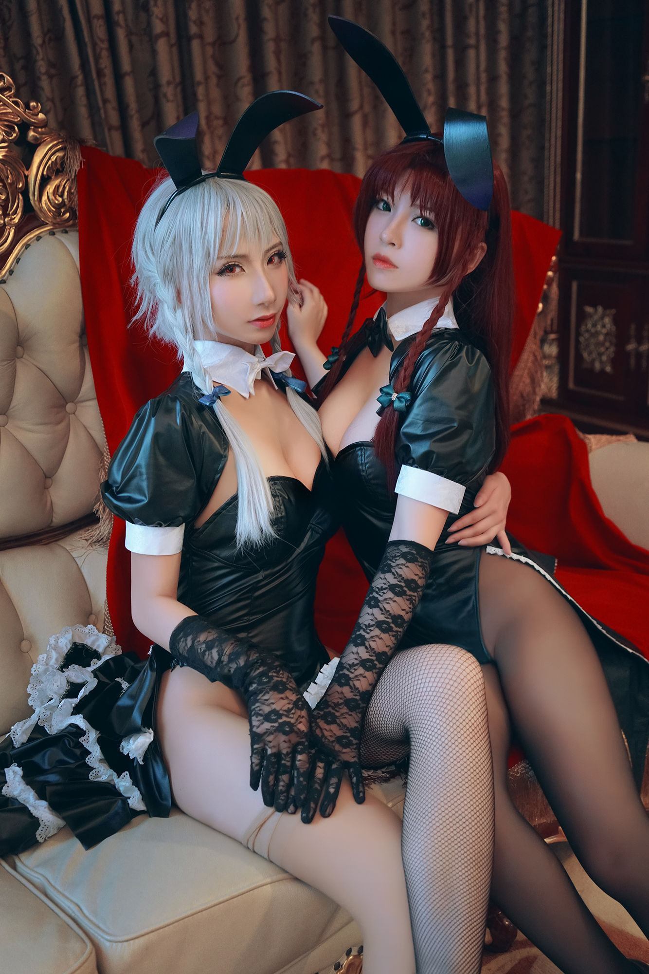 半半子 & 索索ソフィア 東方幻想郷のバニーガール