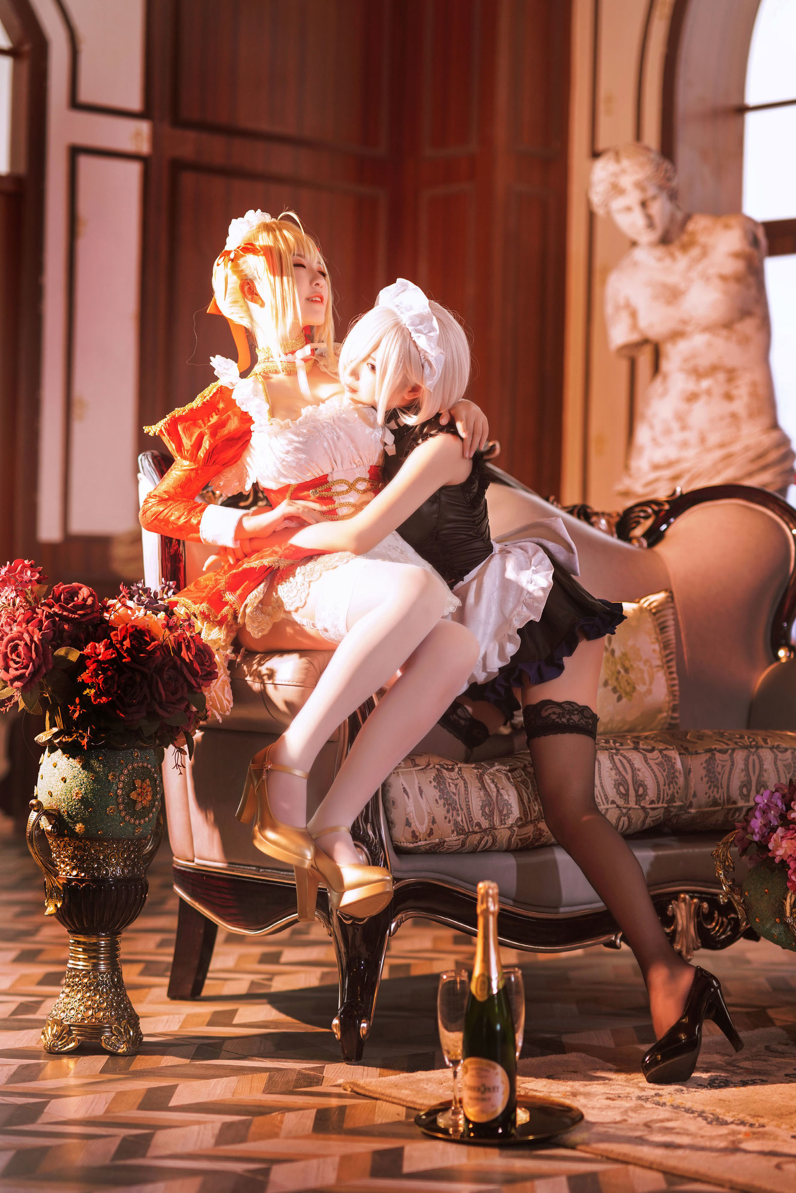 Ban Ban Zi and Pancake Fairy Claudius x Kyrielight Maid