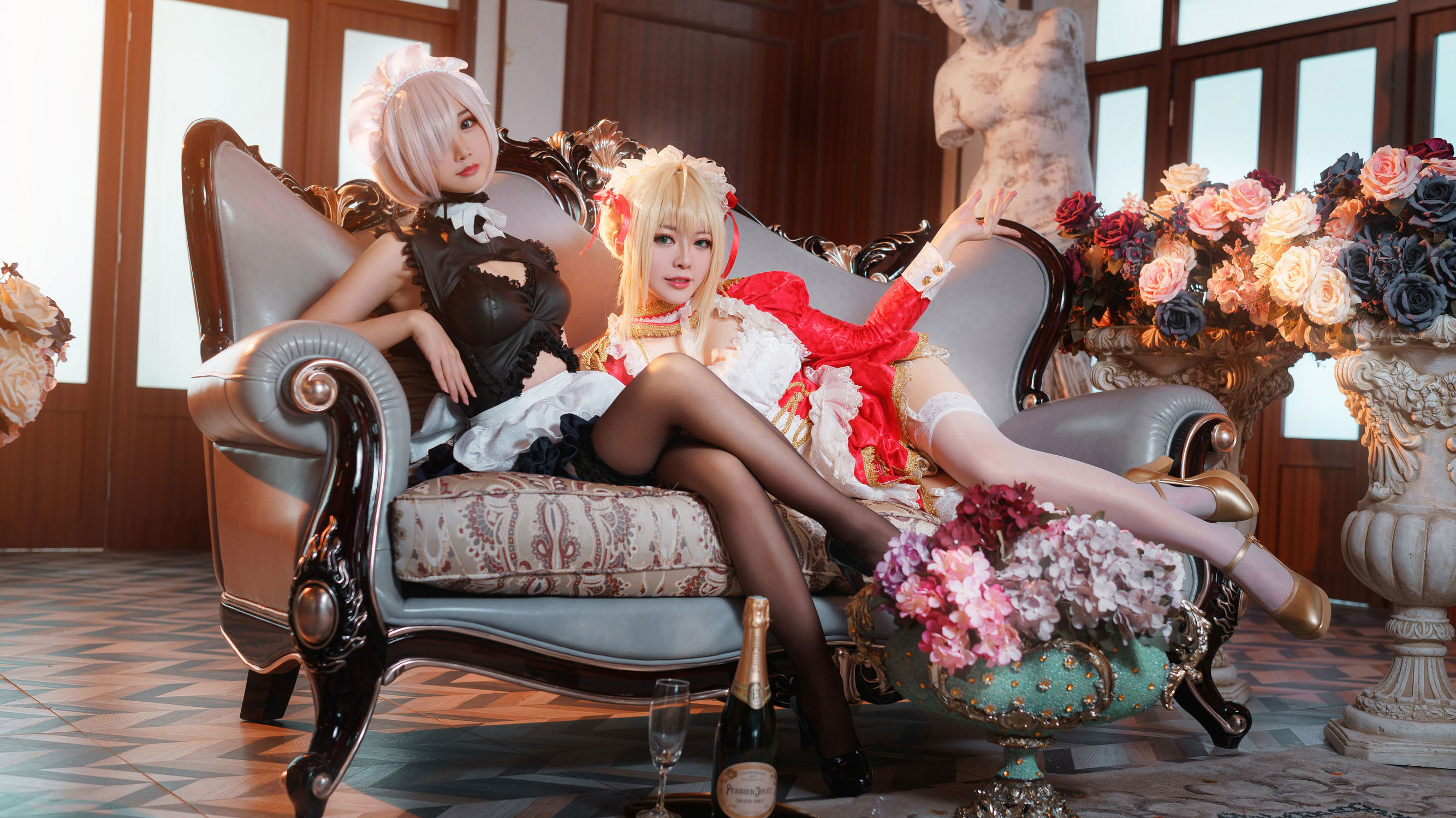 Ban Ban Zi and Pancake Fairy Claudius x Kyrielight Maid