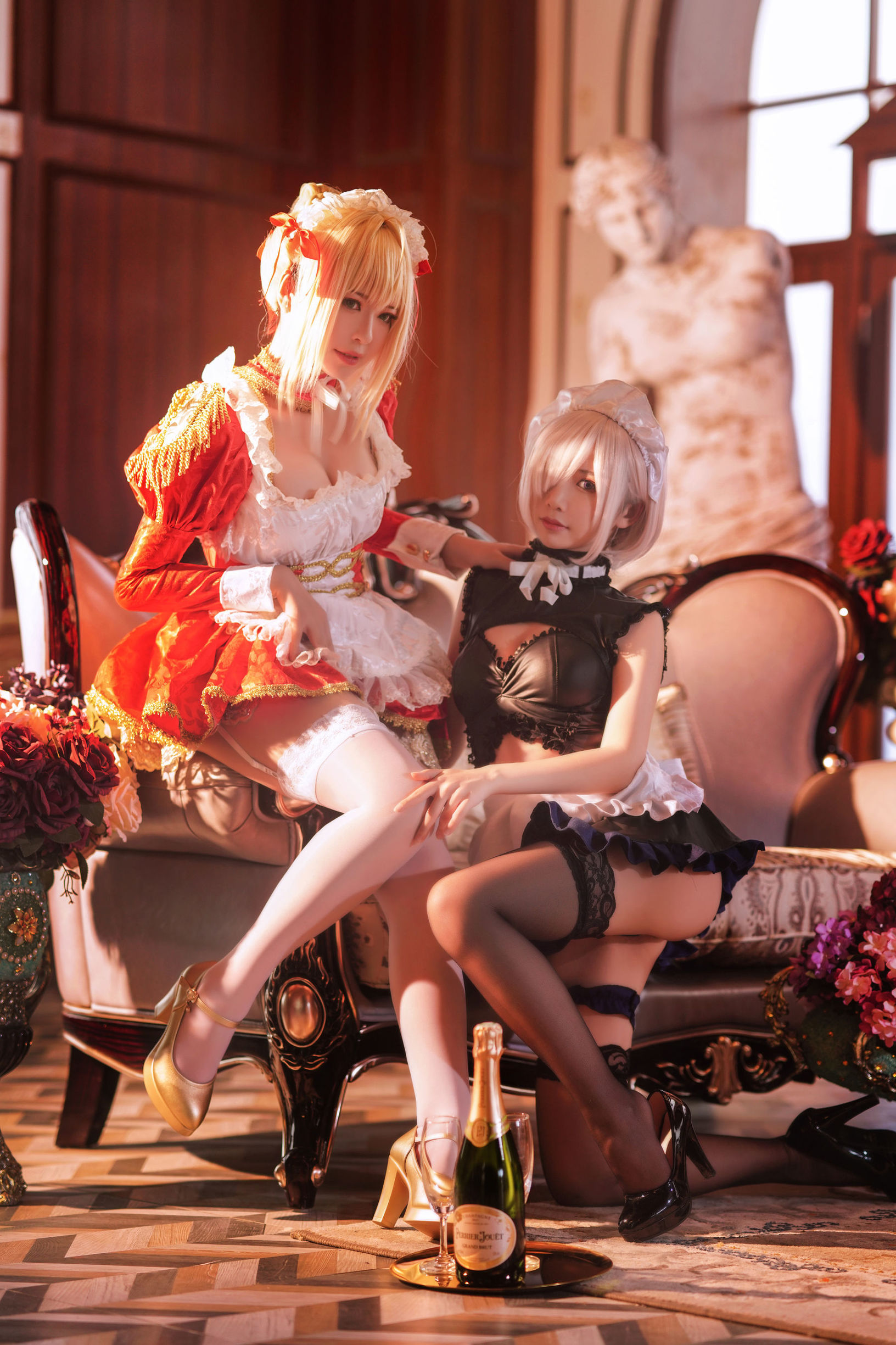 Ban Ban Zi and Pancake Fairy Claudius x Kyrielight Maid