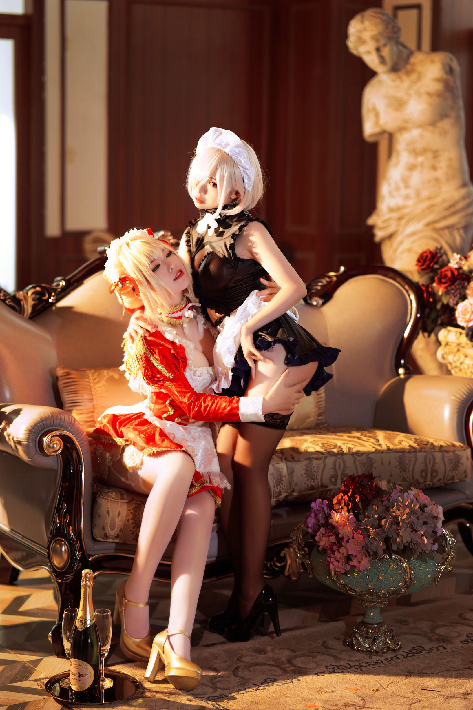 Ban Ban Zi and Pancake Fairy Claudius x Kyrielight Maid