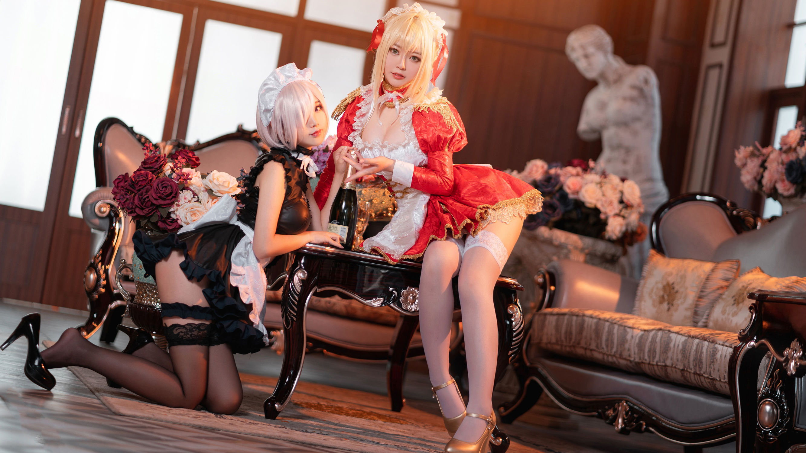 Ban Ban Zi and Pancake Fairy Claudius x Kyrielight Maid