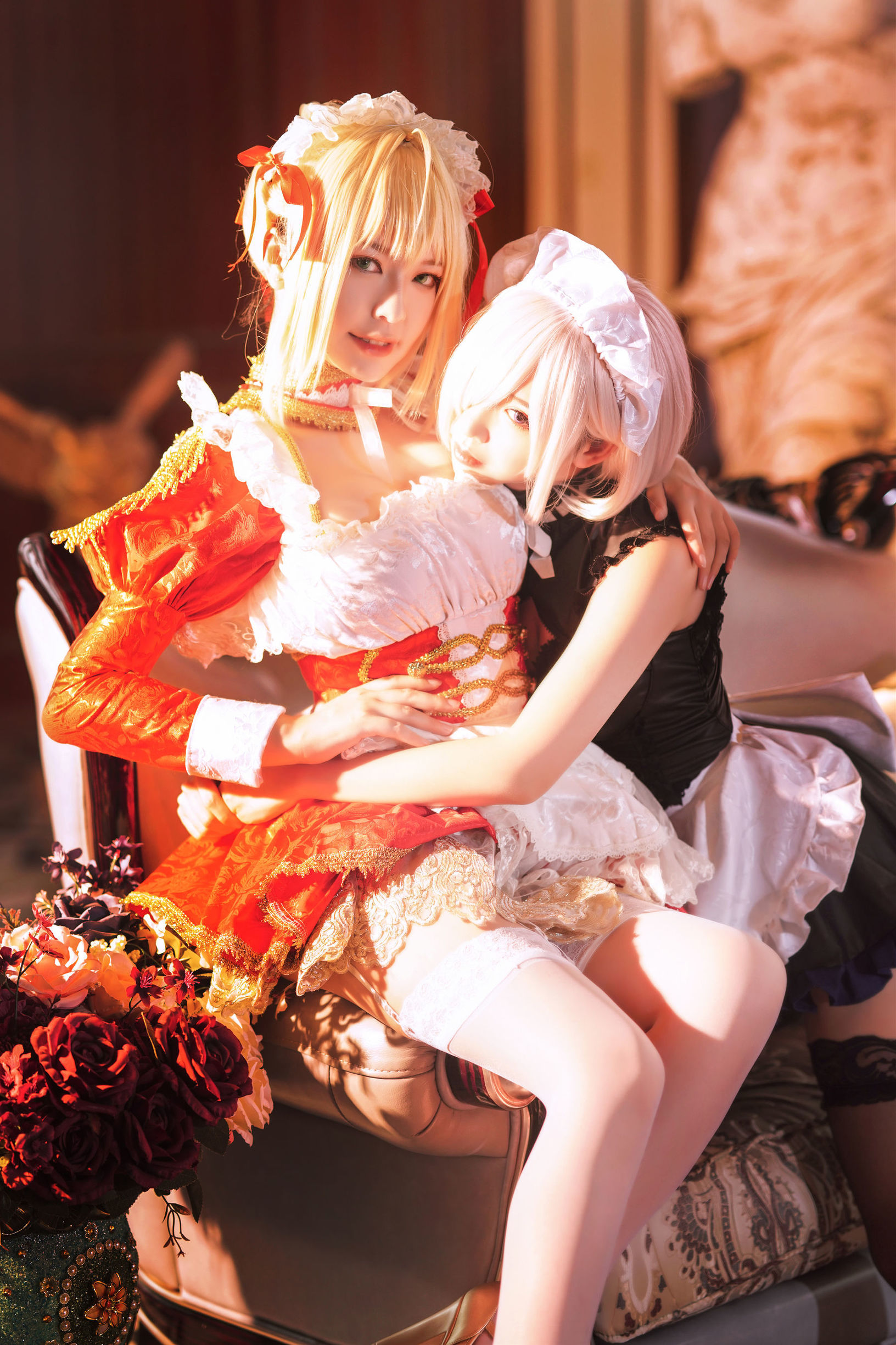 Ban Ban Zi and Pancake Fairy Claudius x Kyrielight Maid