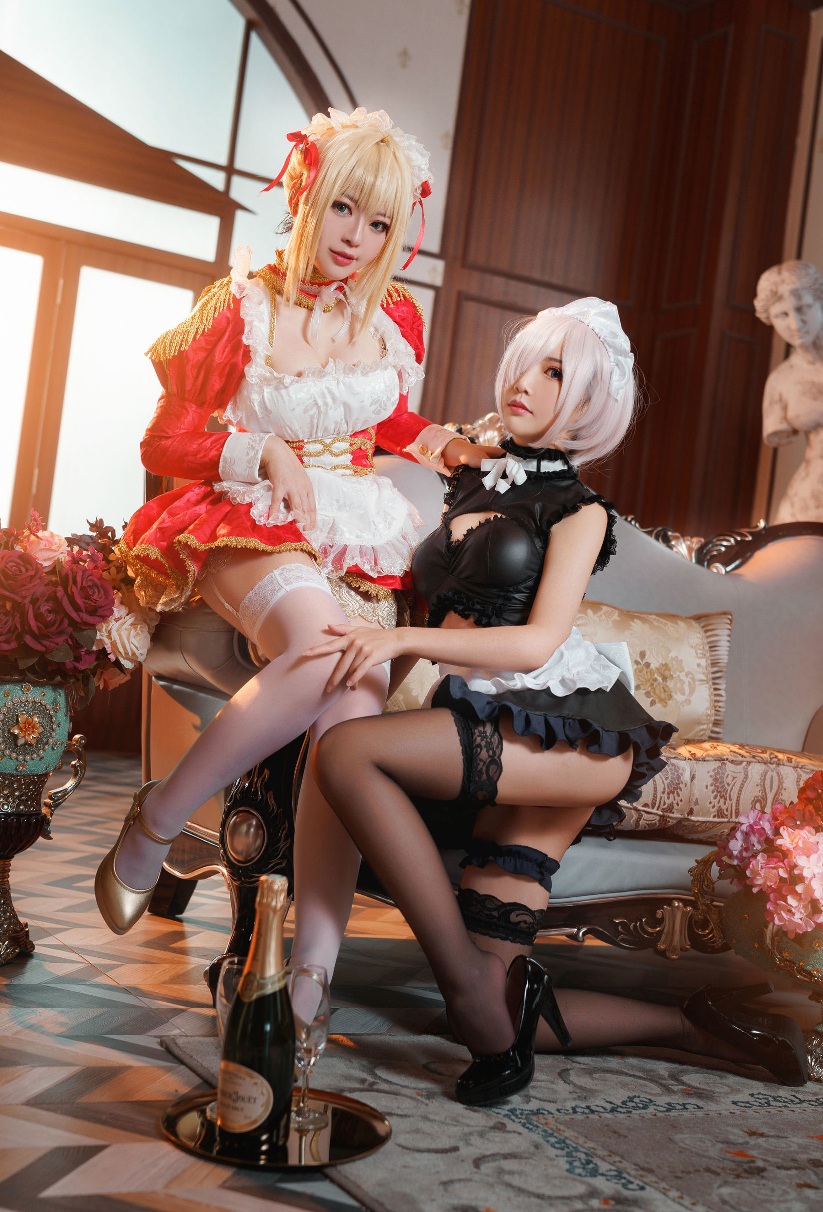 Bán Bán Tử & Mặt Bánh Tiên Nhi Claudius x Kyrielight Maid