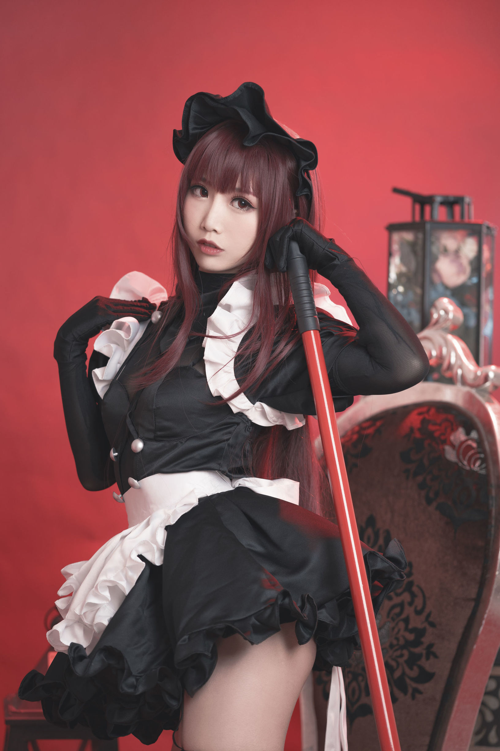 น่ารักยอดนิยม Coser เมี่ยนปิงเซียนเอ๋อ สคาทาชเมด