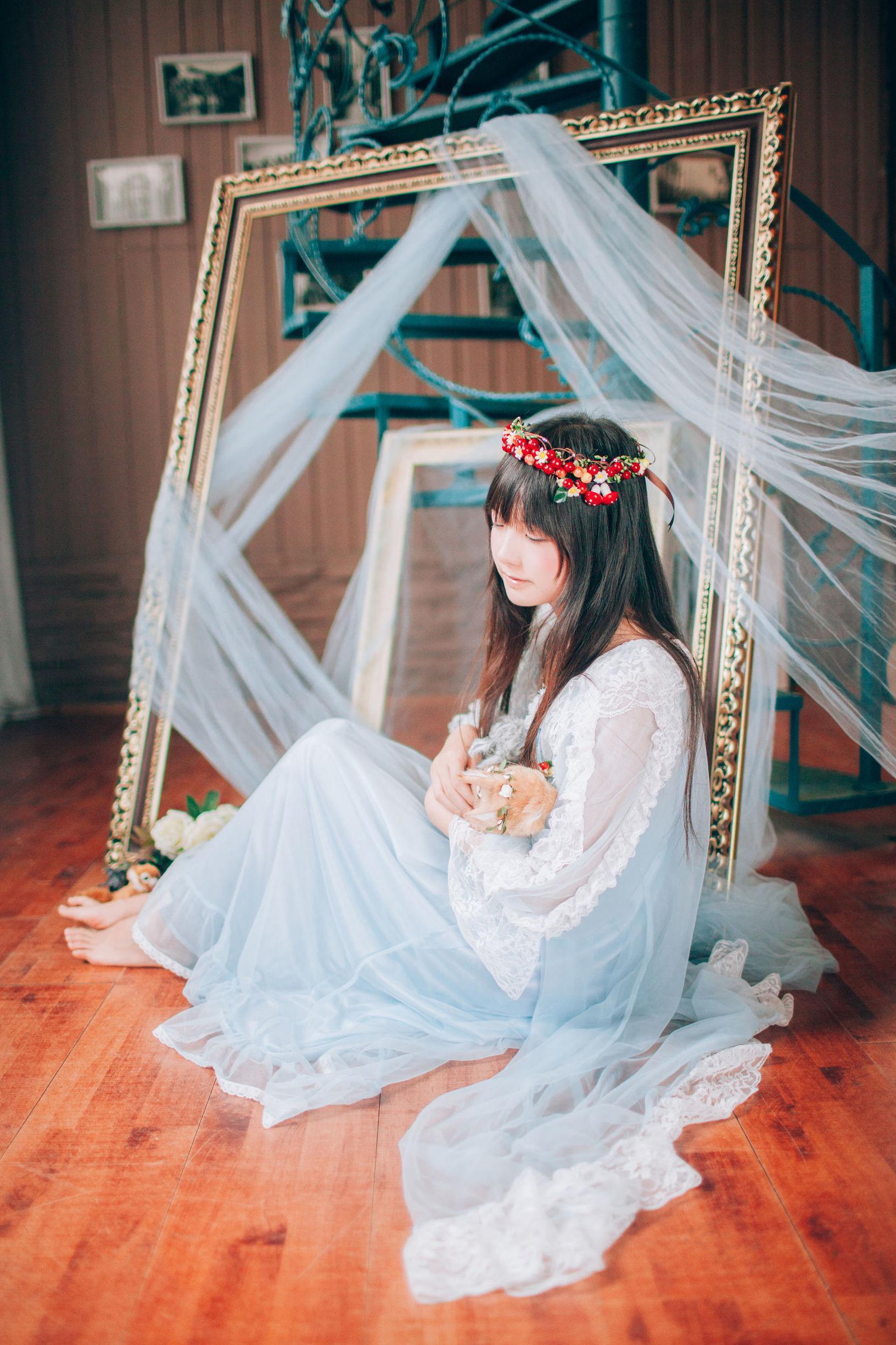 น่ารักน้องสาว อิง群 ชา