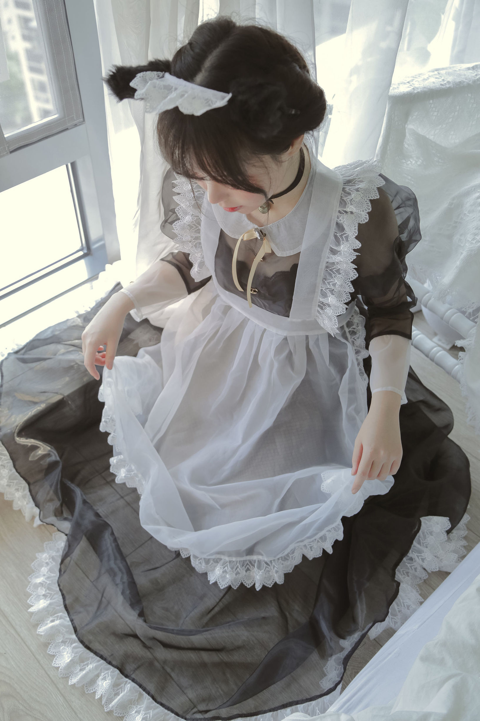 สาวน่ารัก Fushii_ ไฮทัง สาวใช้