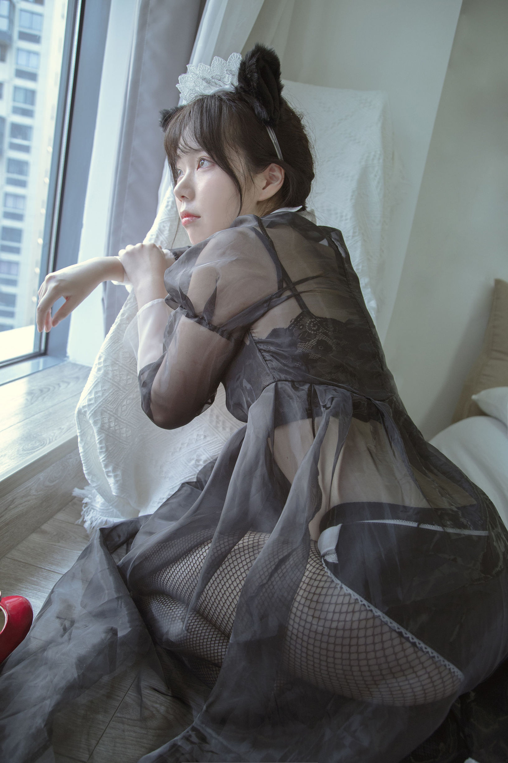 สาวน่ารัก Fushii_ ไฮทัง สาวใช้