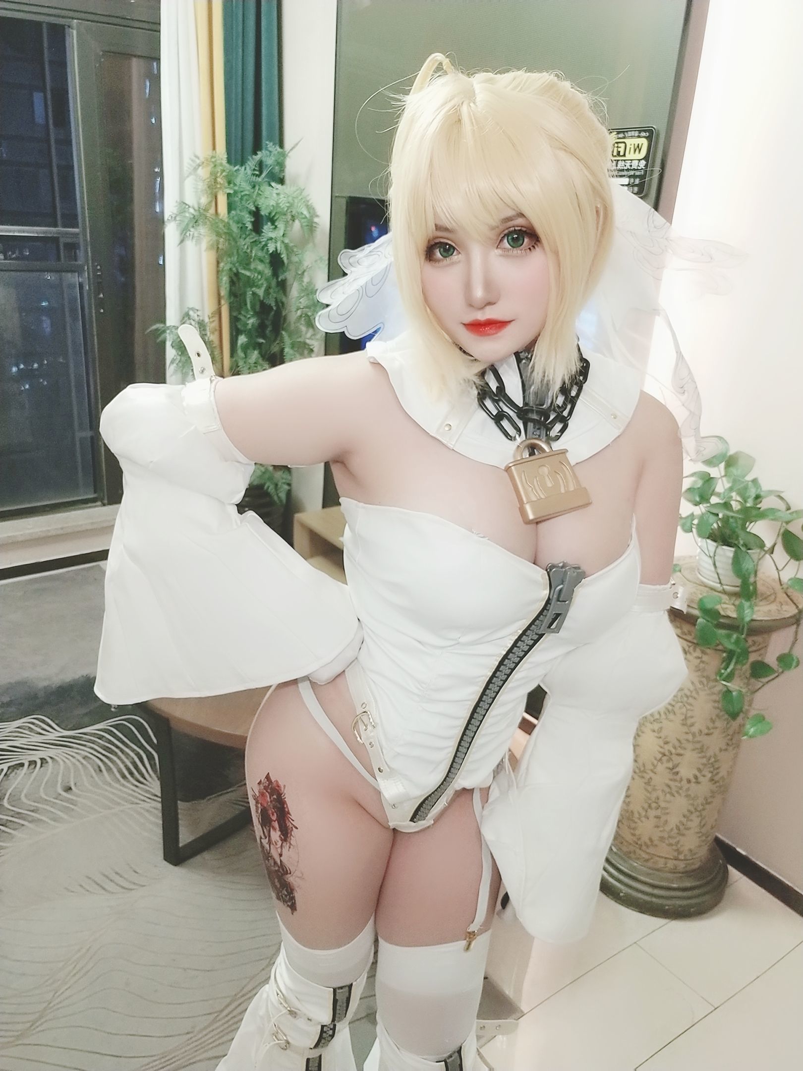 夏鴿鴿不想起床 尼祿花嫁